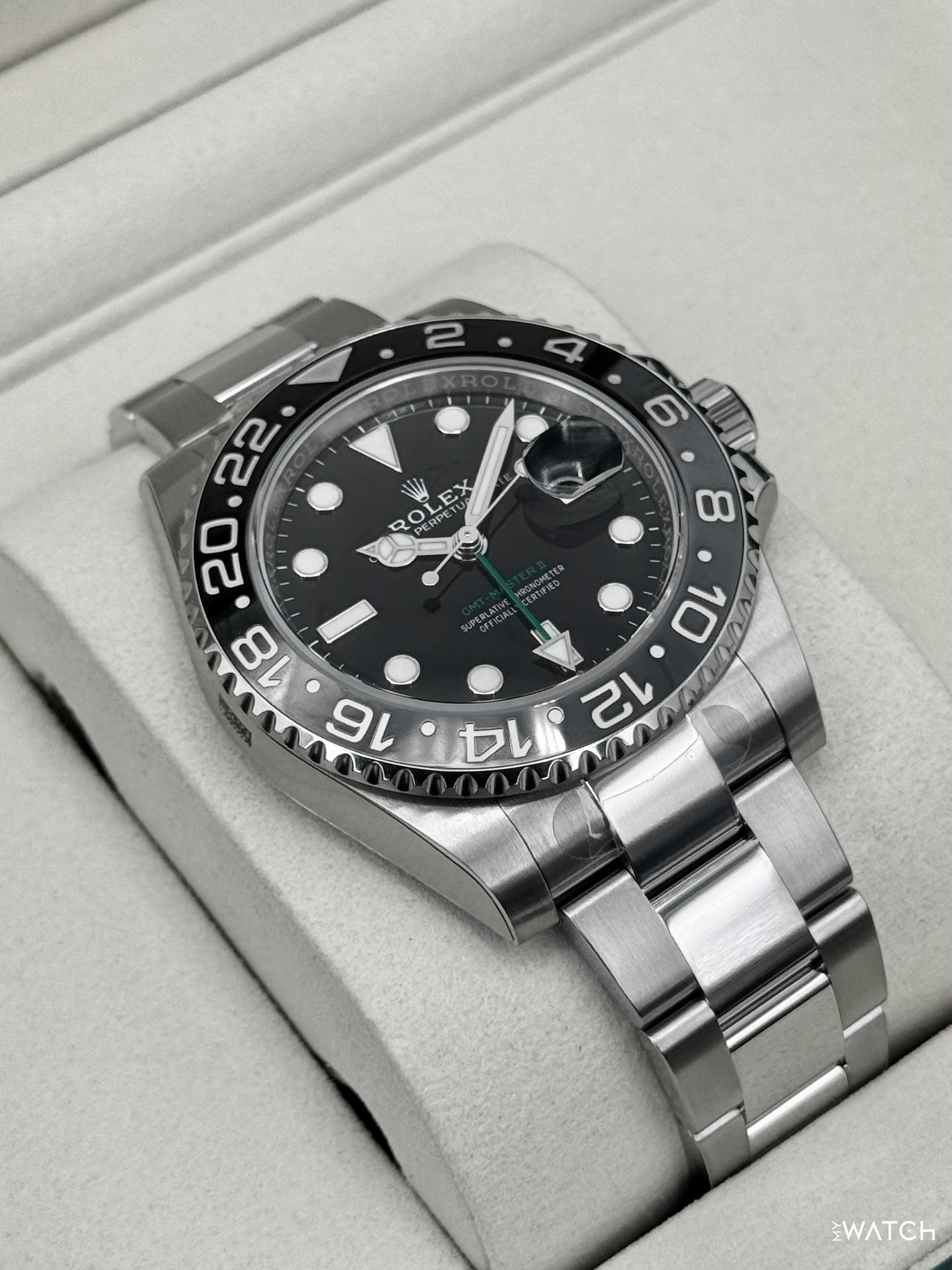 NEW 2026 Rolex GMT-Master II "Bruce Wayne" 40mm 126710GRNR Oyster (STICKERED) - MyWatchLLC