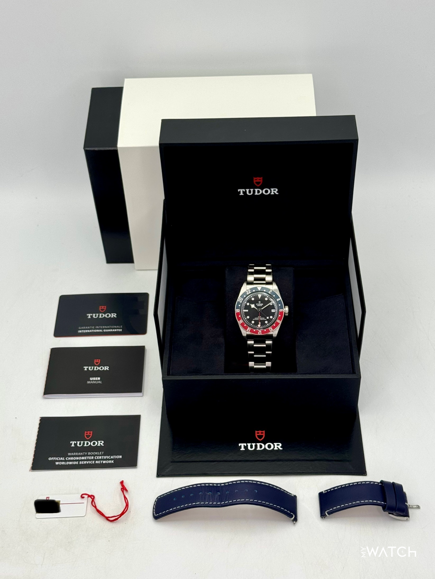 2023 Tudor Black Bay GMT 41mm 79830RB Stainless Steel Black Dial - MyWatchLLC