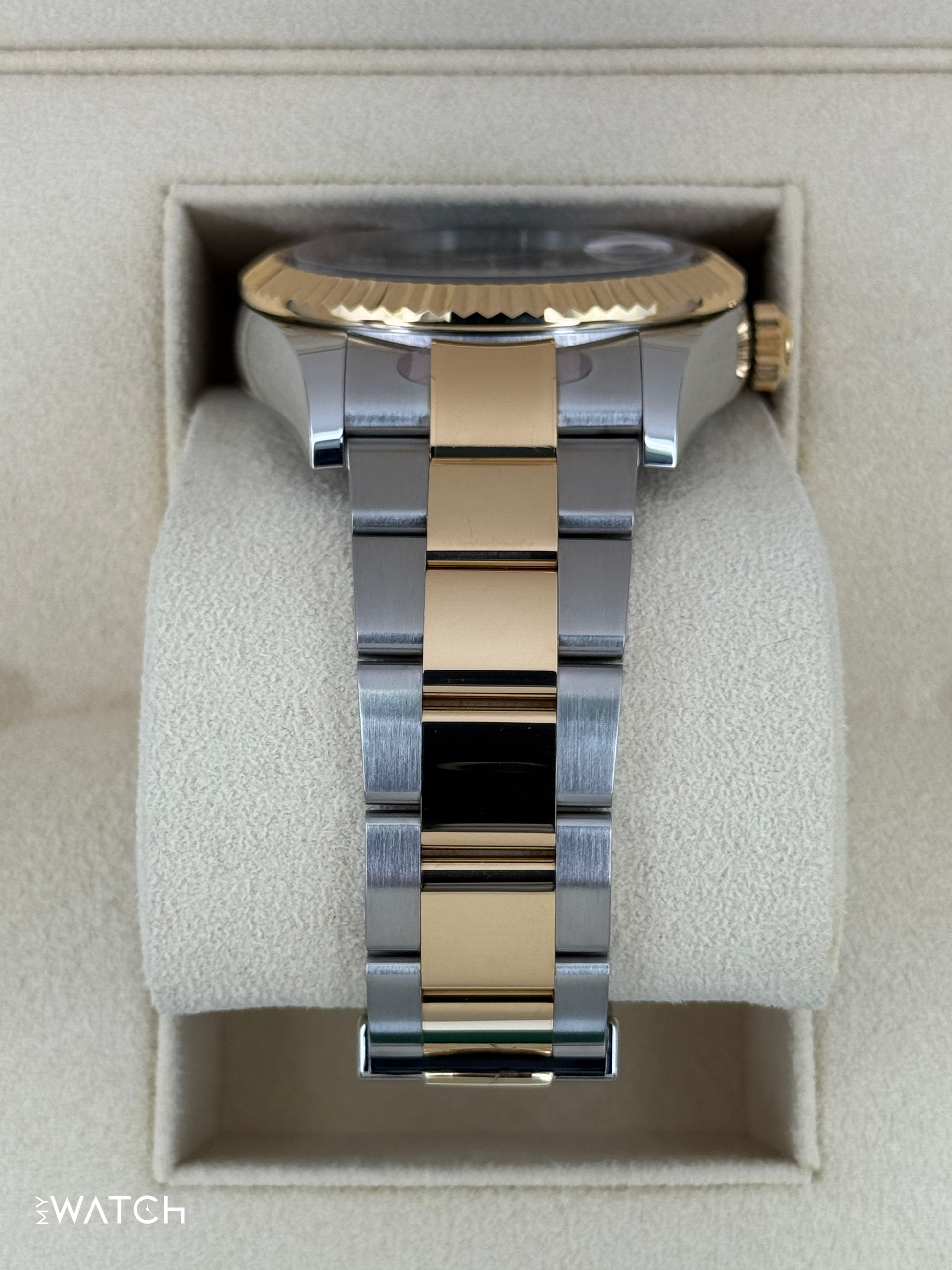 2022 Rolex Sky-Dweller 42mm 326933 Two-Tone Oyster Black Dial - MyWatchLLC