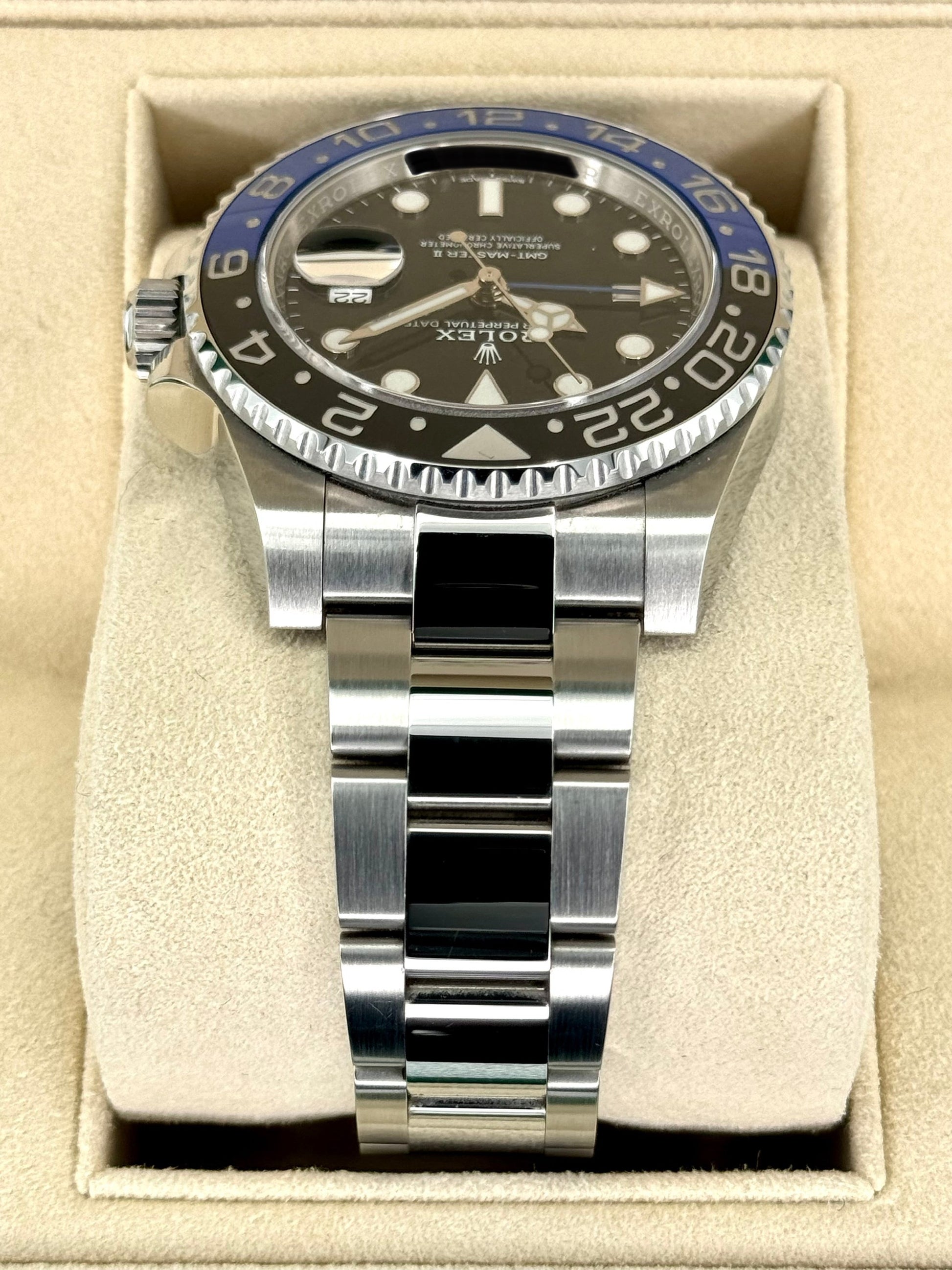 2018 Rolex GMT-Master II "Batman" 40mm 116710BLNR Oyster Black Dial - MyWatchLLC