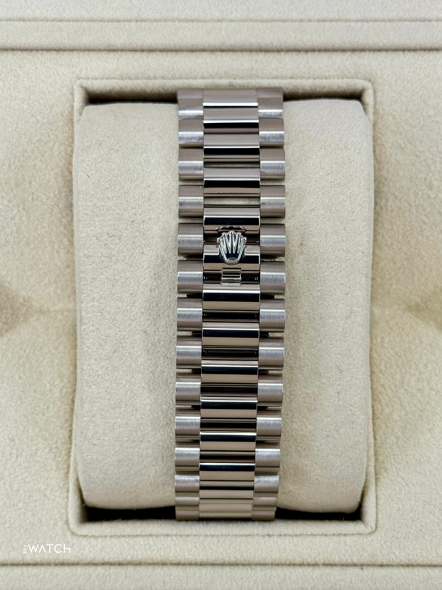 NEW 2025 Rolex Day-Date 40mm 228349RBR Presidential Blue Ombre Dial