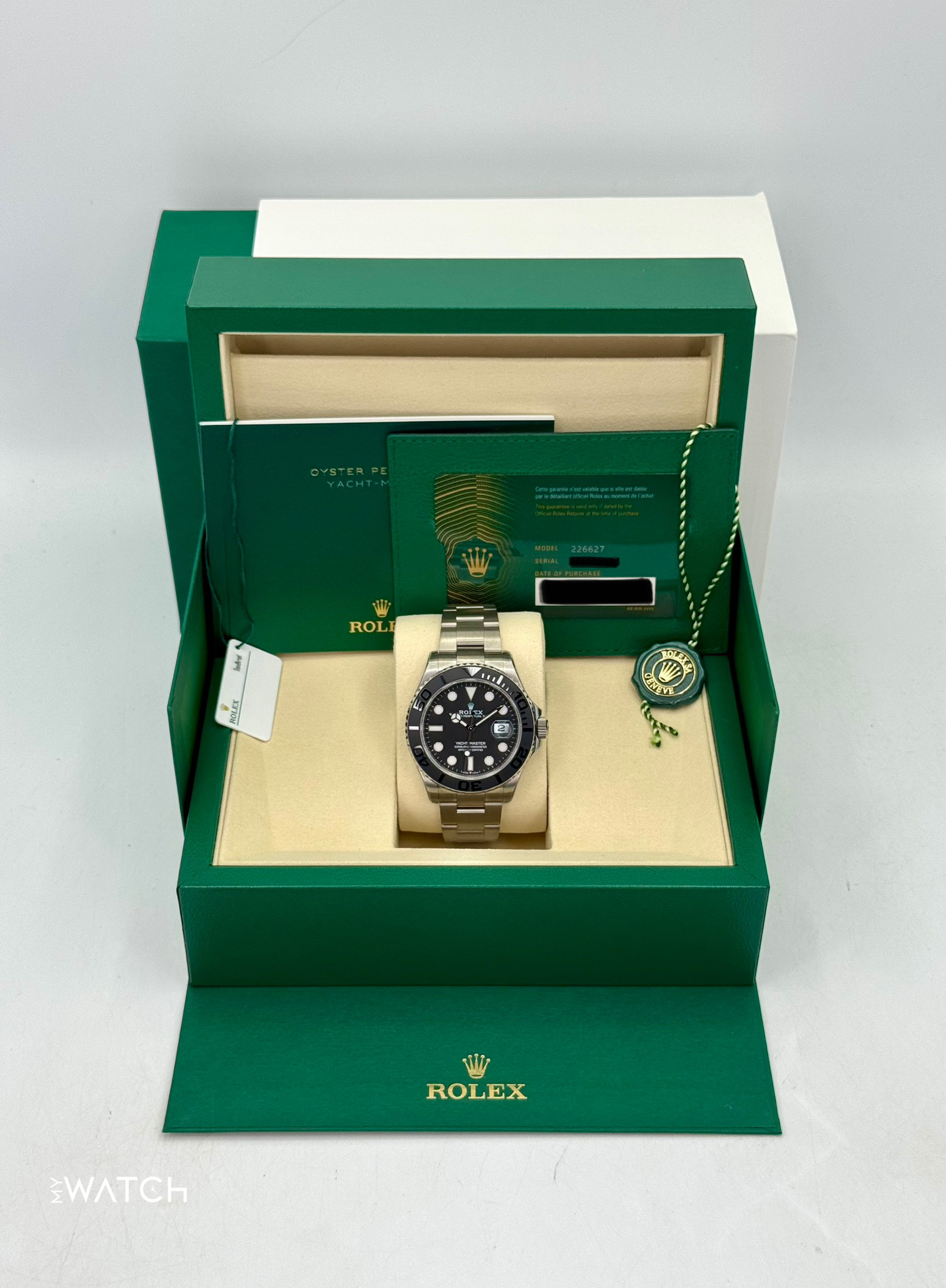 NEW 2025 Rolex Yacht-Master 42mm 226627 Titanium (STICKERED) - MyWatchLLC