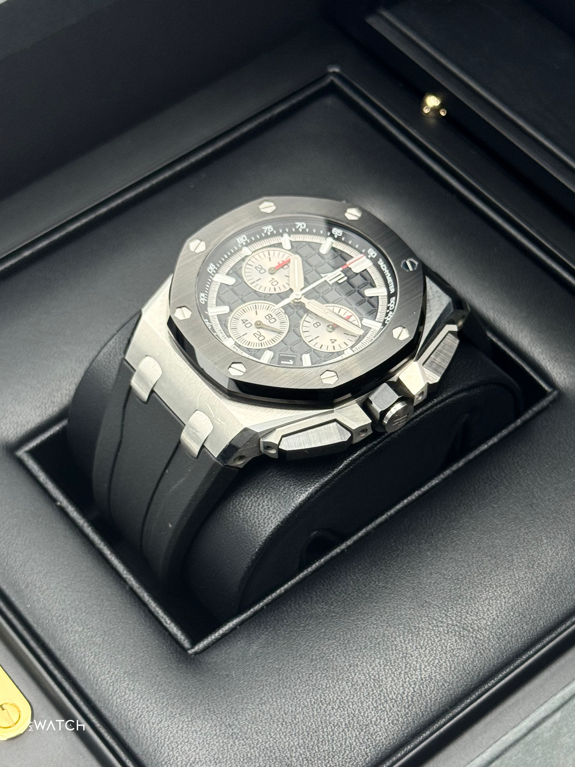 2021 Audemars Piguet Royal Oak Chronograph 43mm 26420SO Black Dial - MyWatchLLC