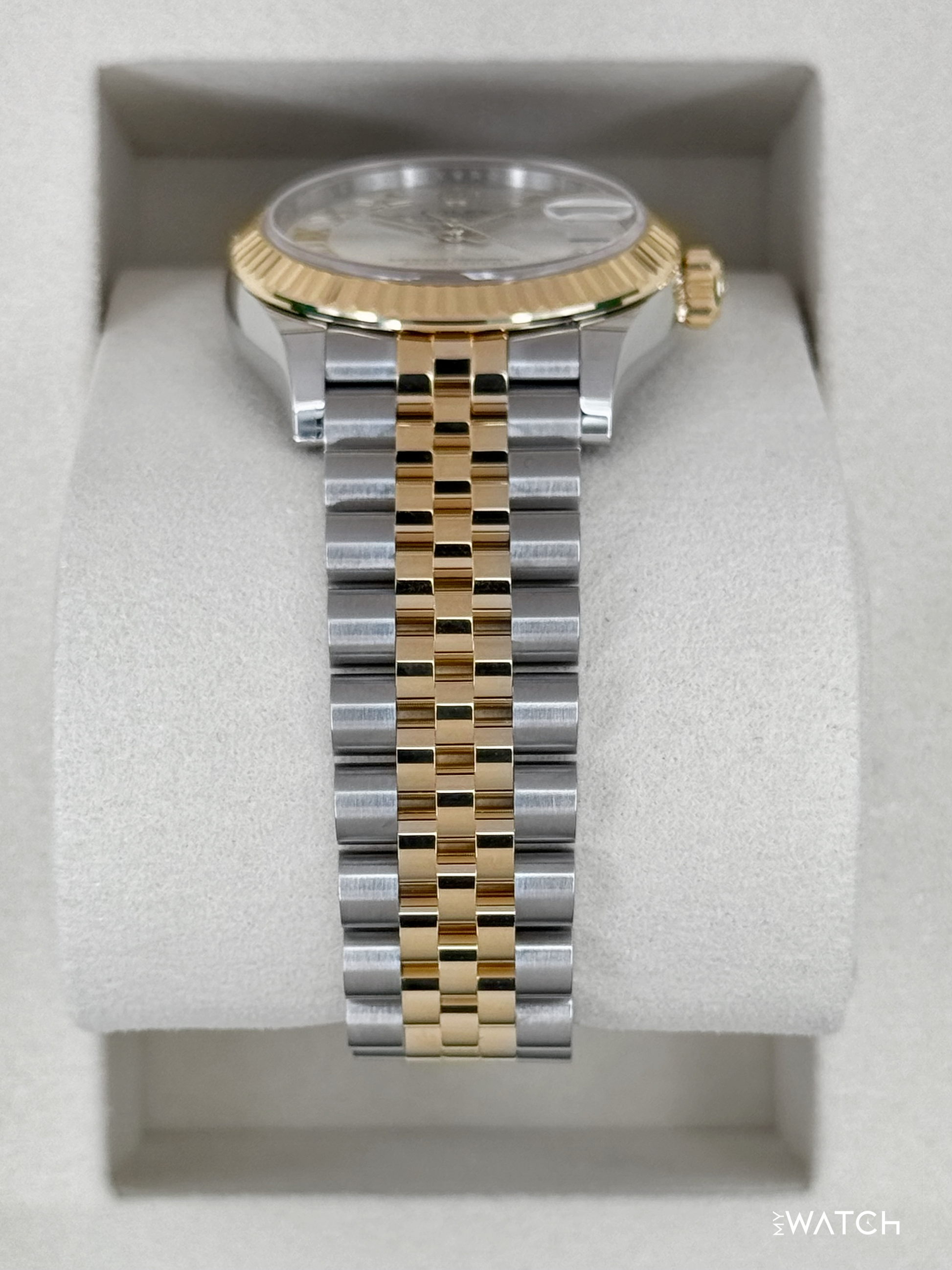 NEW 2026 Rolex Datejust 31mm 278273 Two-Tone Jubilee Silver Diamond - MyWatchLLC