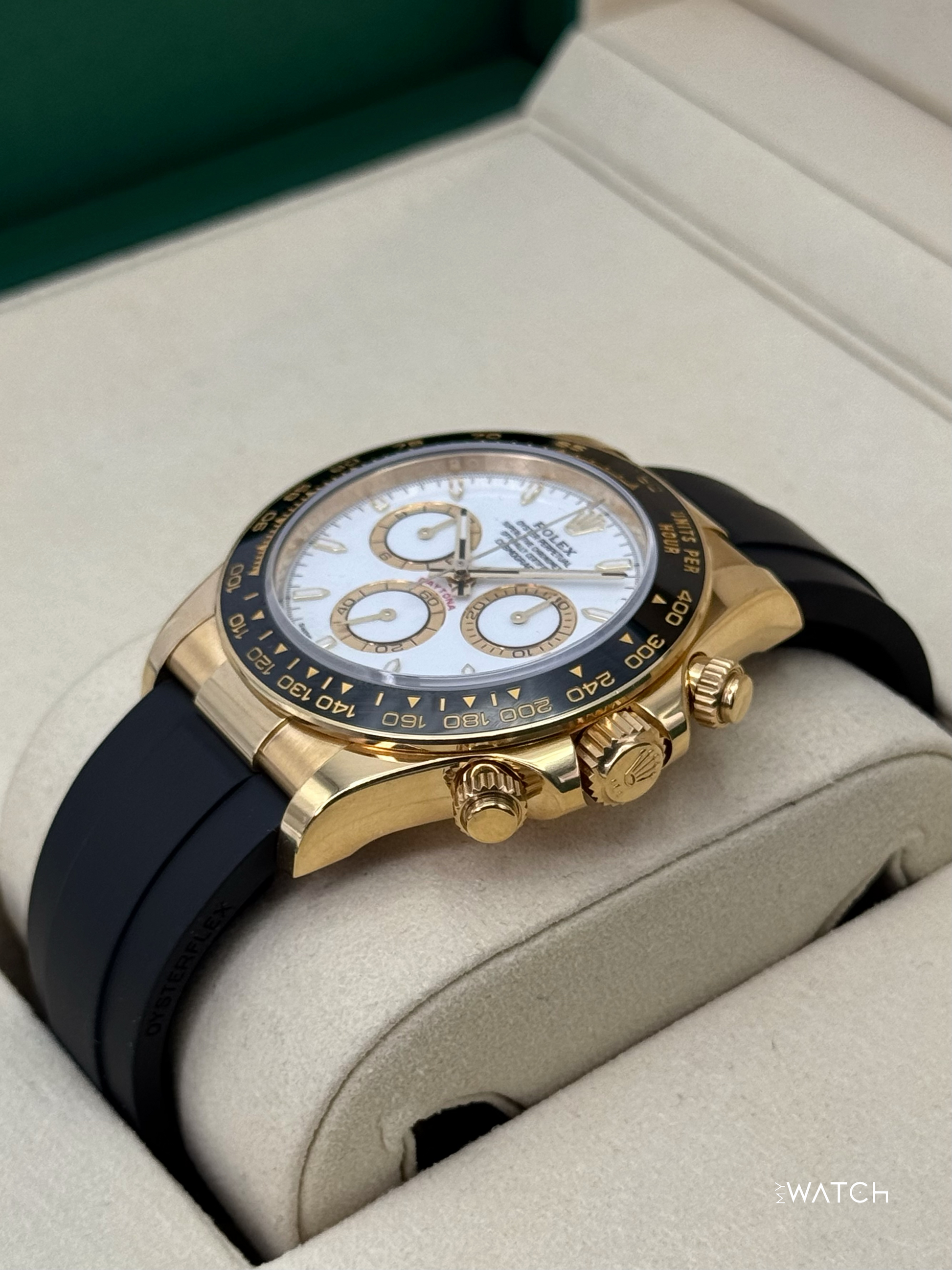 2025 Rolex Daytona 40mm 126518LN Yellow Gold White Dial - MyWatchLLC