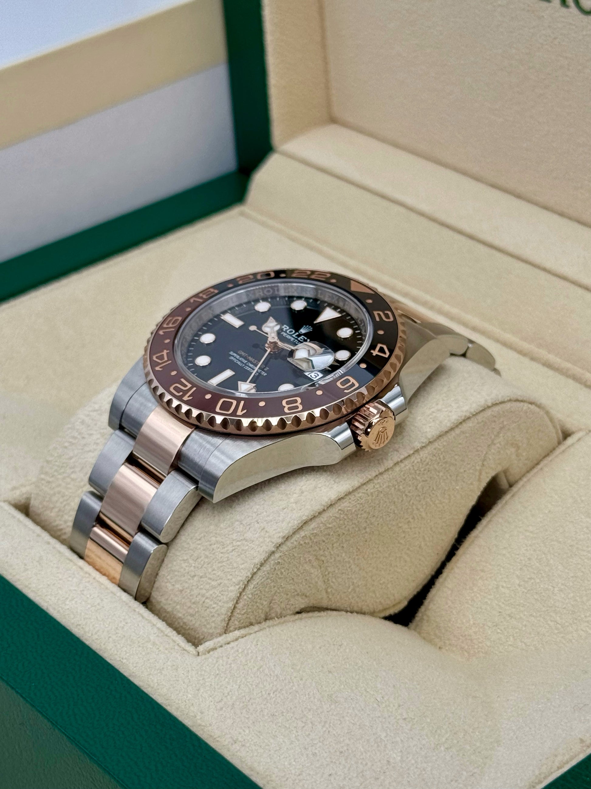 NEW 2024 Rolex GMT-Master II "Rootbeer" 40mm 126711CHNR Two-Tone - MyWatchLLC