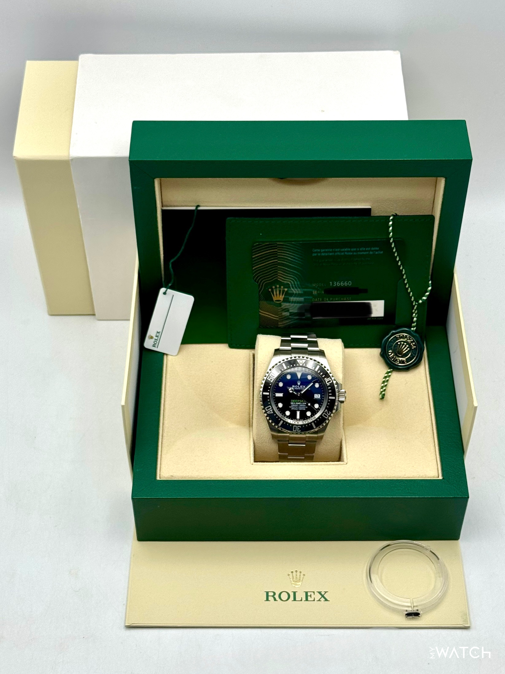 2023 Rolex Deepsea "James Cameron" 44mm 136660 Blue Dial - MyWatchLLC