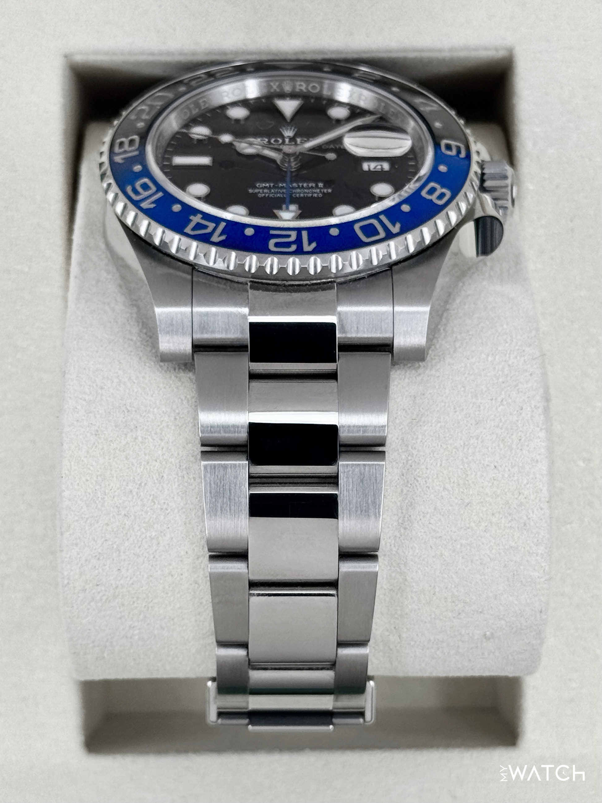 2026 Rolex GMT-Master II "Batman" 40mm 126710BLNR Oyster - MyWatchLLC