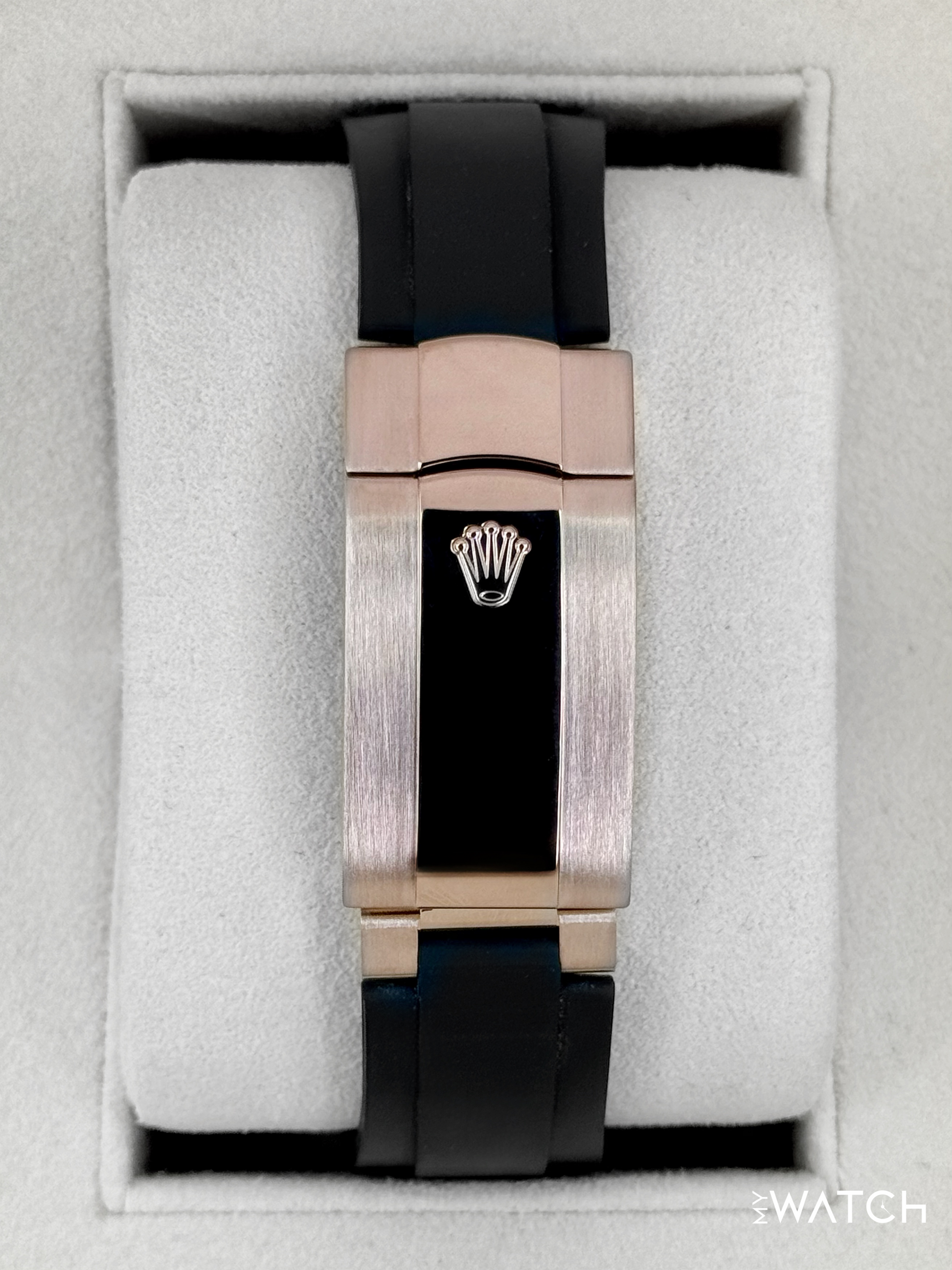 2025 CPO Rolex Sky-Dweller 42mm 326235 Rose Gold Oysterflex Chocolate Dial (CPO) - MyWatchLLC