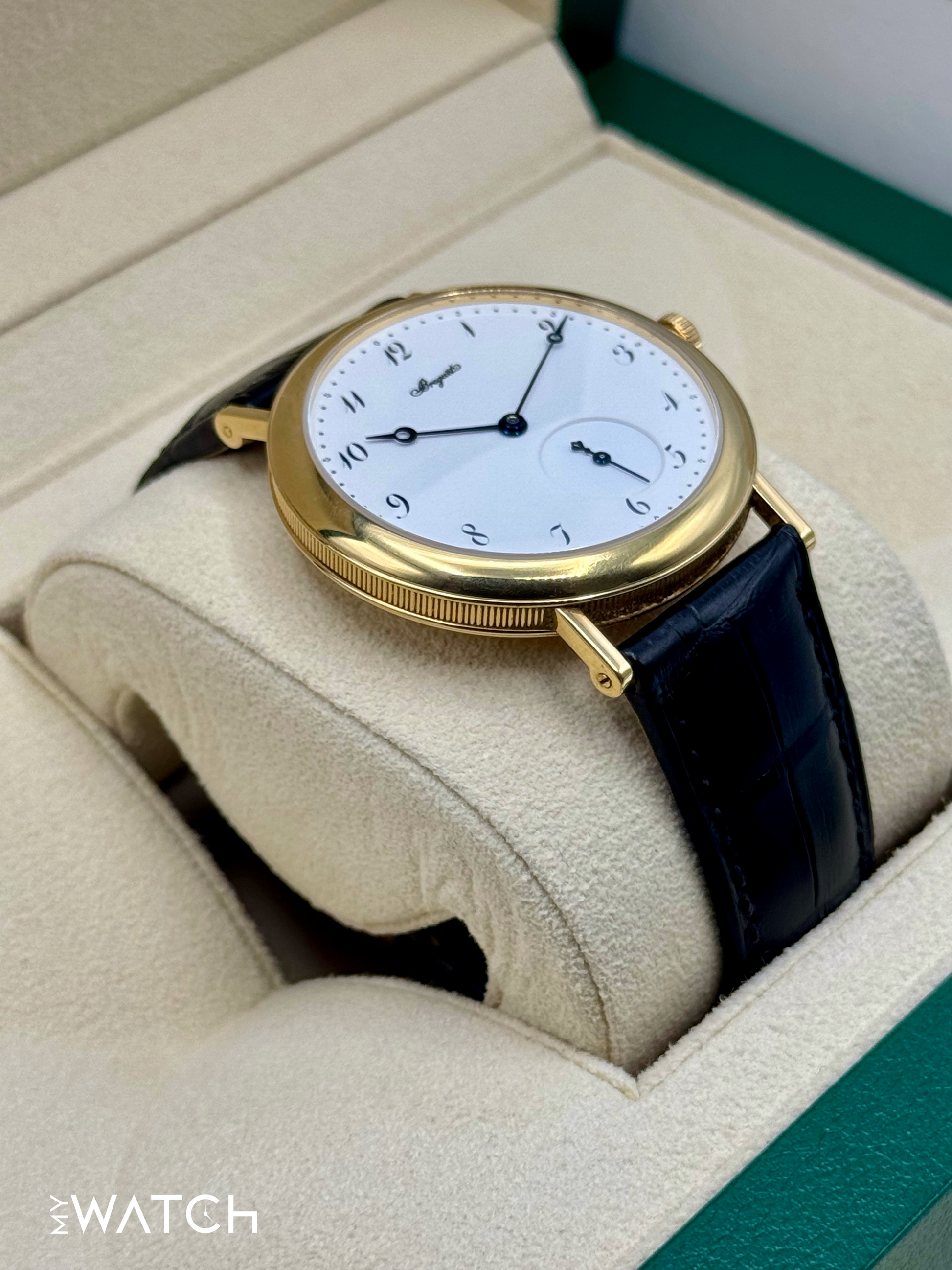 2014 Breguet Classique 40mm 5140BA/29/9W6 Yellow Gold White Dial - MyWatchLLC