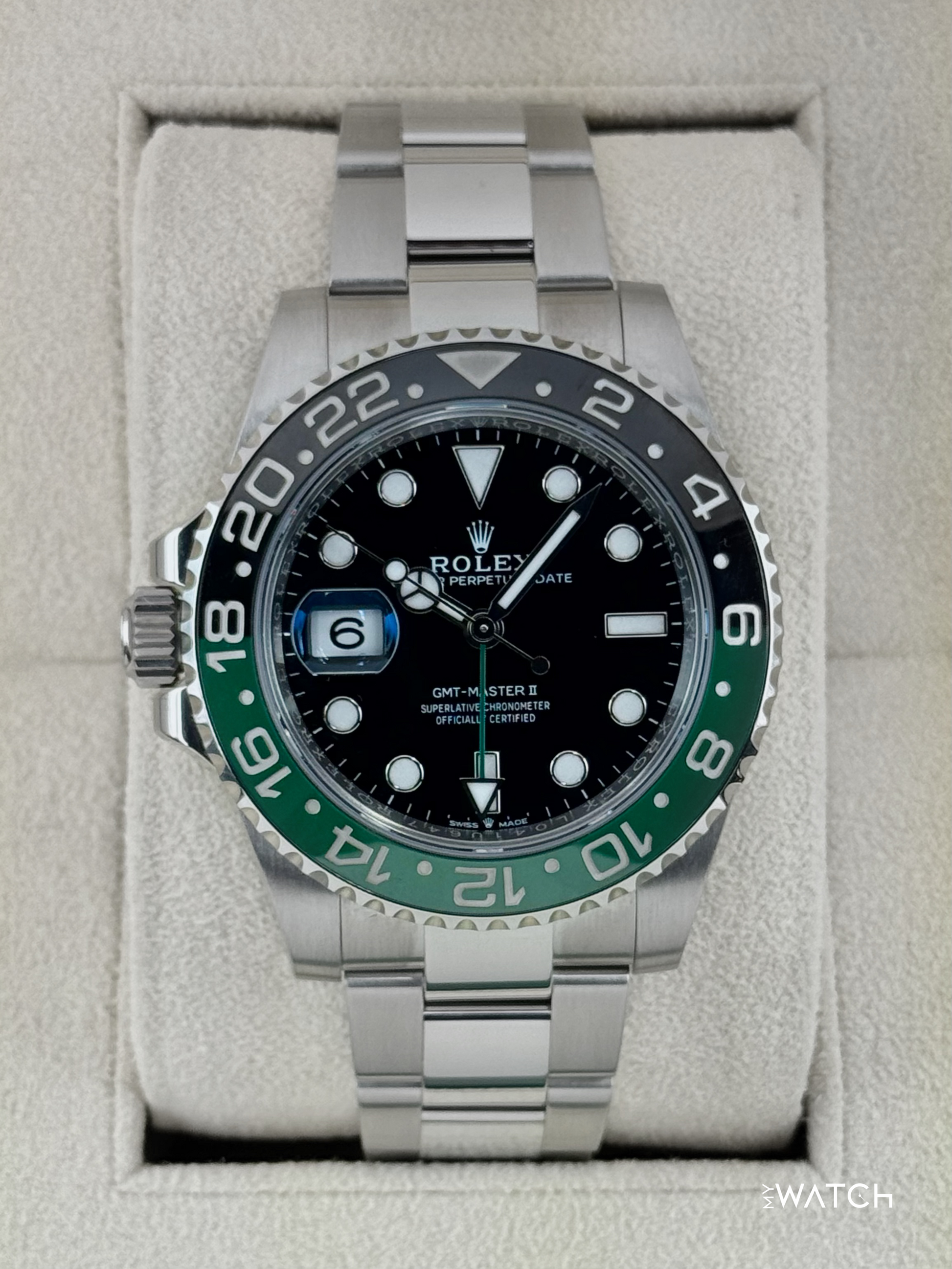 2023 Rolex GMT-Master II “Sprite” 40mm 126720VTNR Oyster - MyWatchLLC