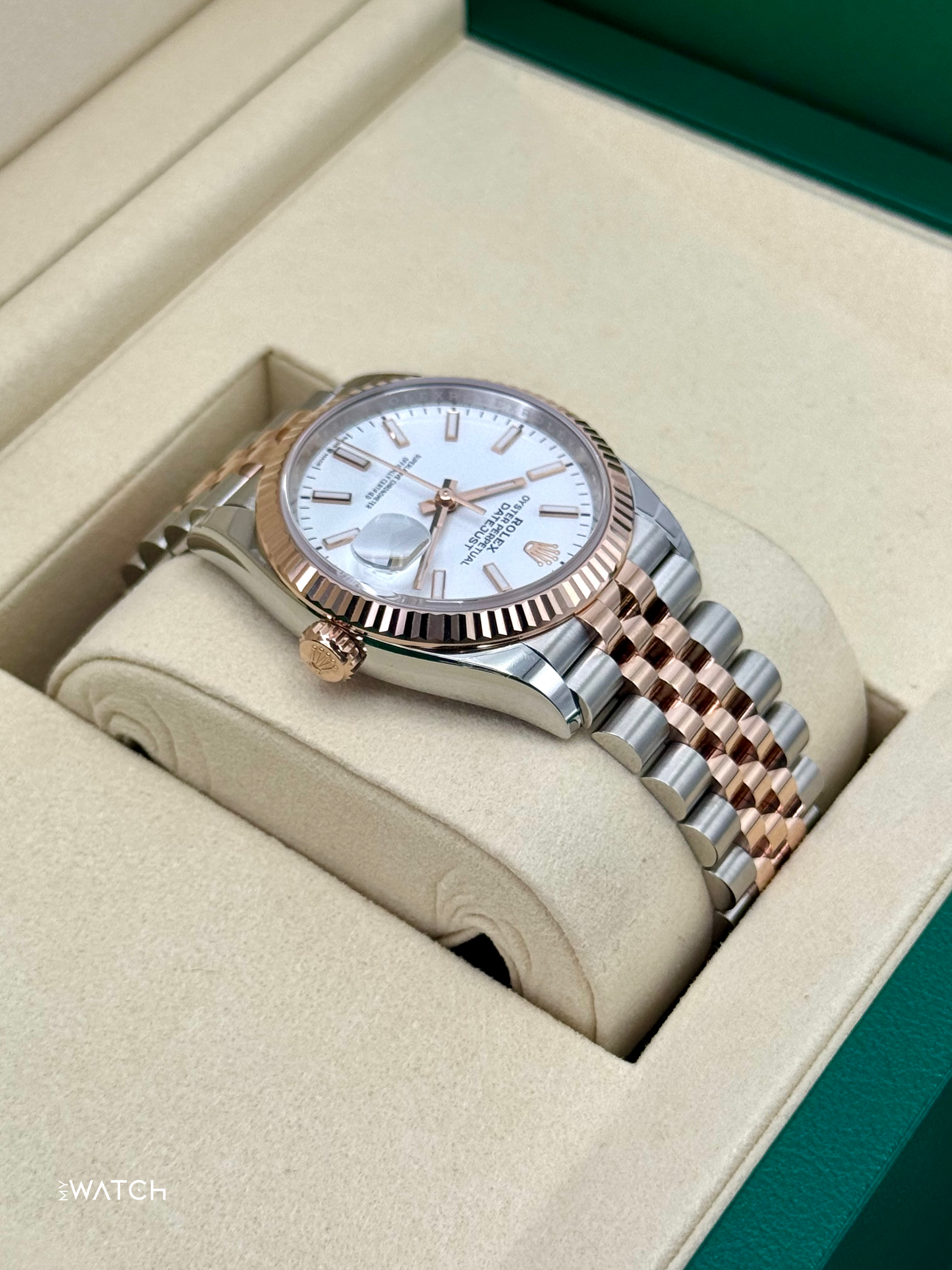 NEW 2025 Rolex Datejust 36mm 126231 Two-Tone Jubilee White Dial - MyWatchLLC