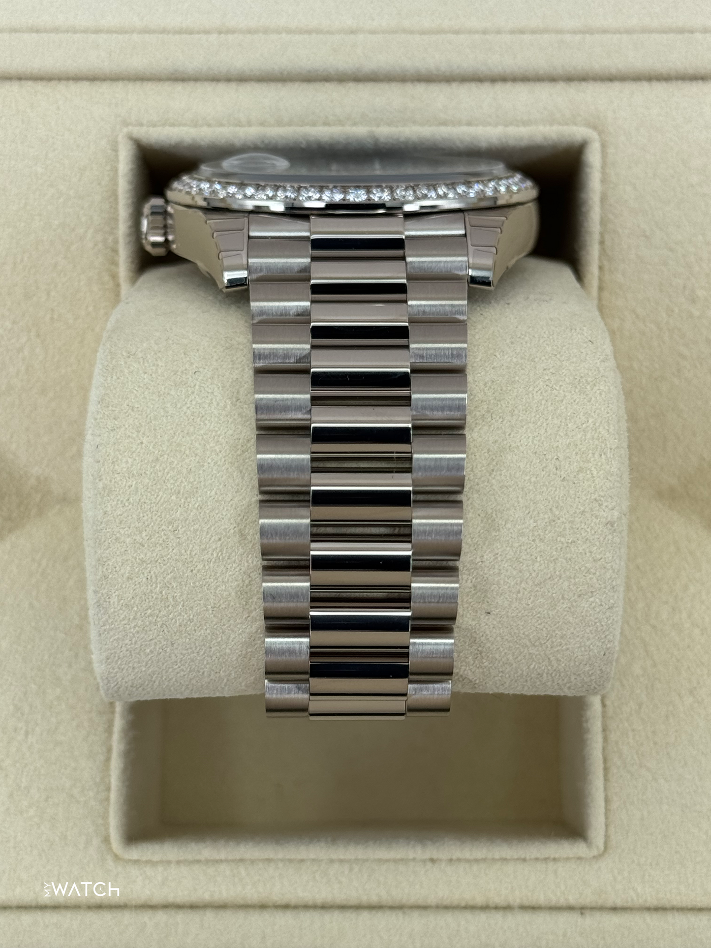 NEW 2025 Rolex Day-Date 40mm 228349RBR Presidential Blue Ombre Dial