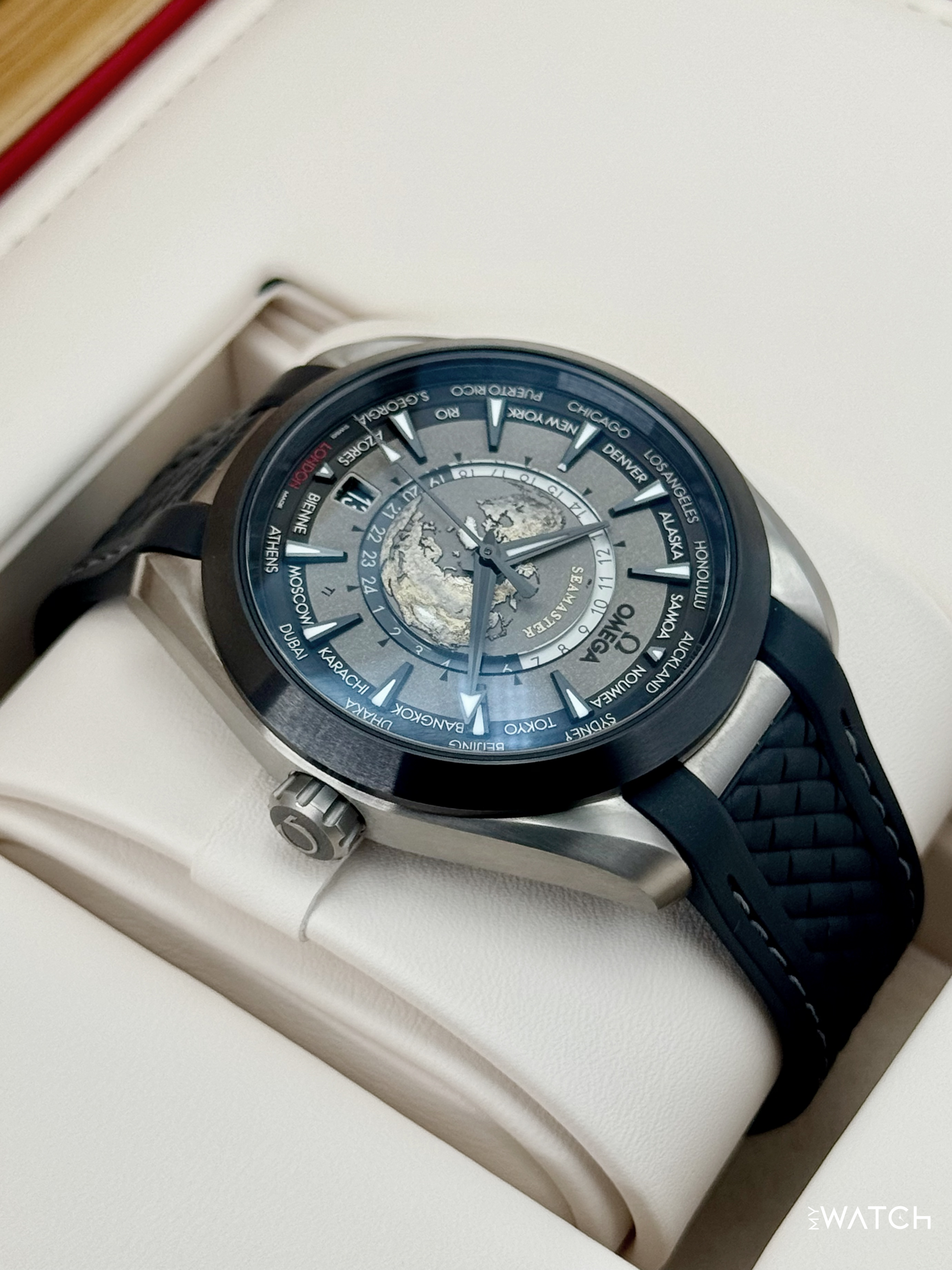 Omega Seamaster Aqua Terra 43mm 220.92.43.22.99.001 Titanium Grey Dial - MyWatchLLC
