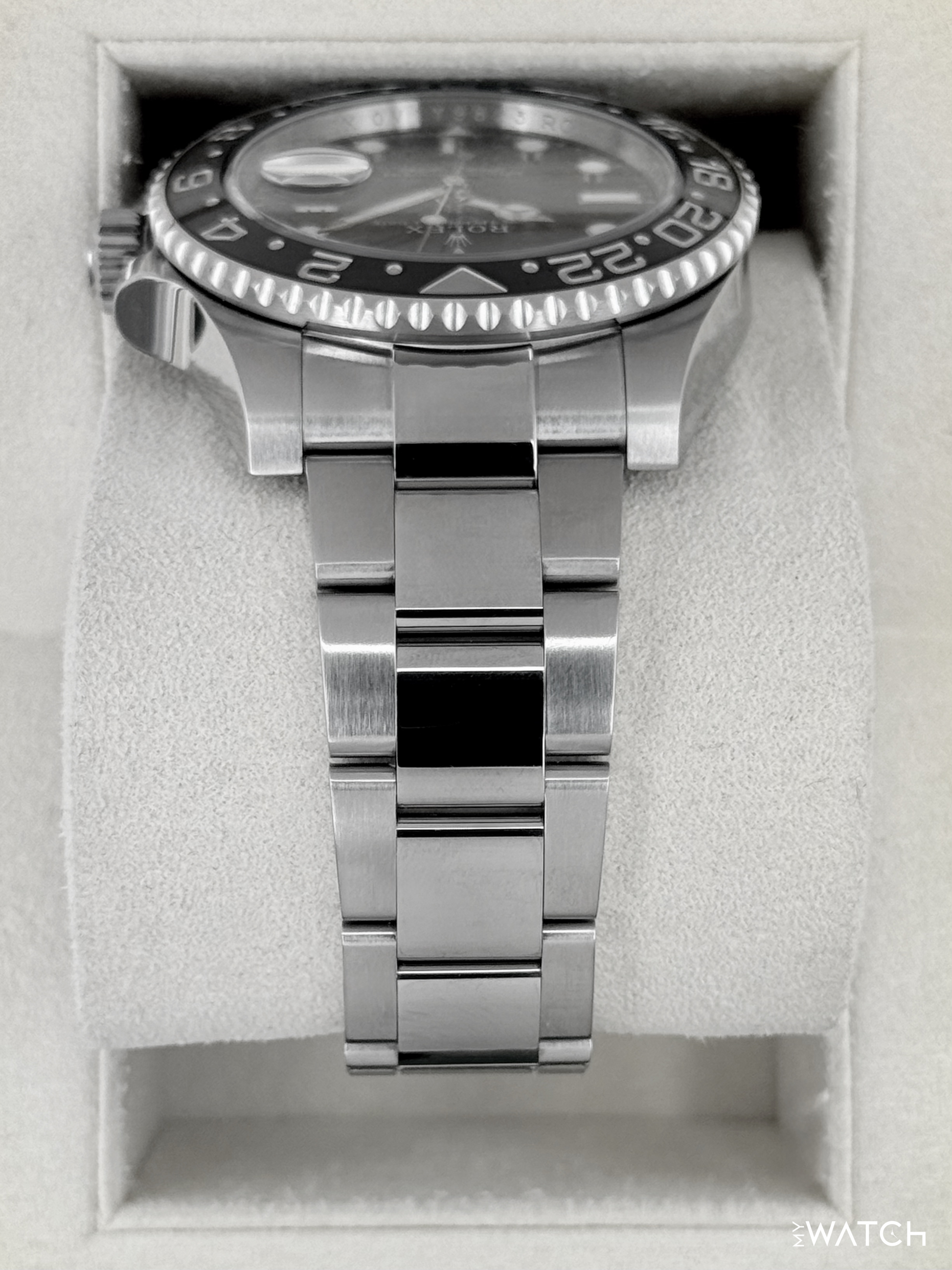 2018 Rolex GMT-Master II 40mm 116710LN Stainless Steel Black Dial - MyWatchLLC