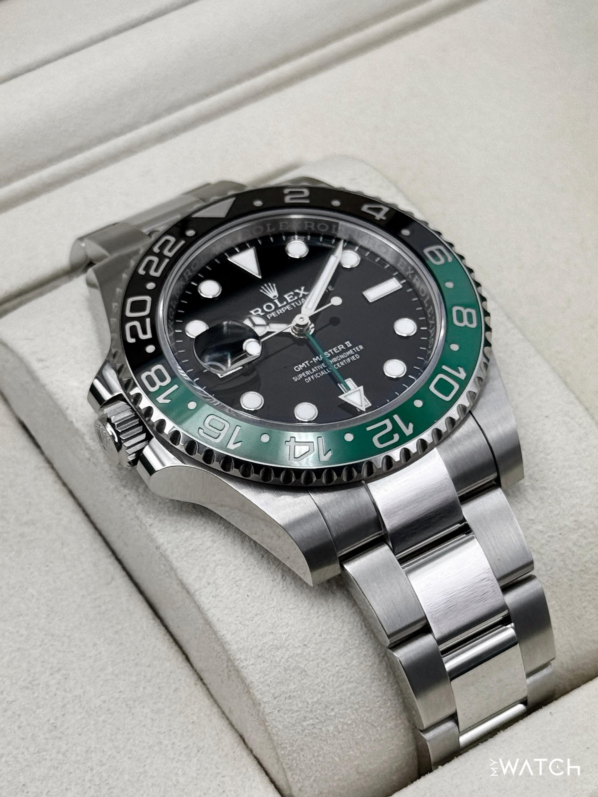 2026 Rolex GMT-Master II “Sprite” 40mm 126720VTNR Oyster - MyWatchLLC