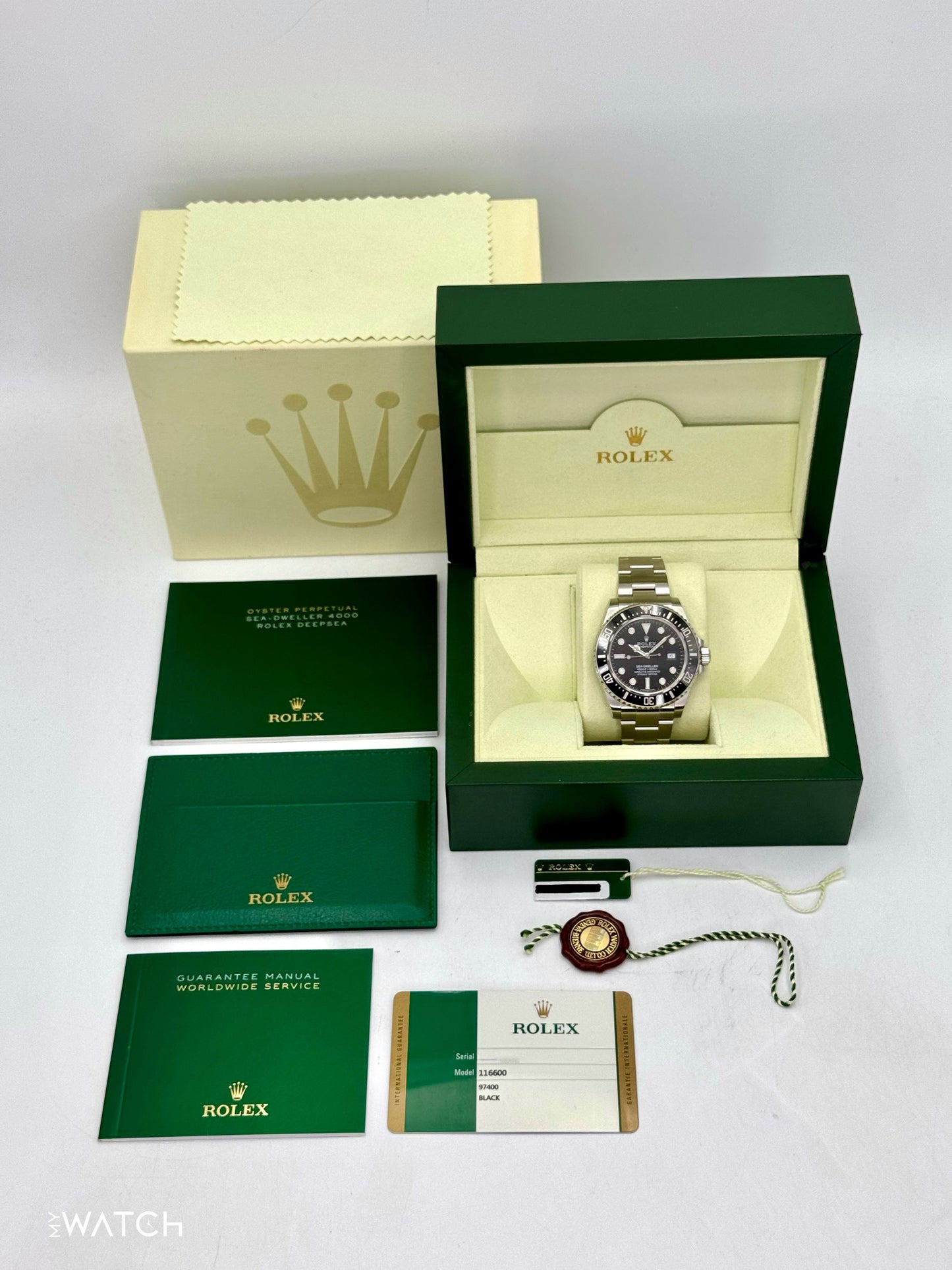 2016 Rolex Sea-Dweller 4000 "SD4K" 40mm 116600 Black Dial