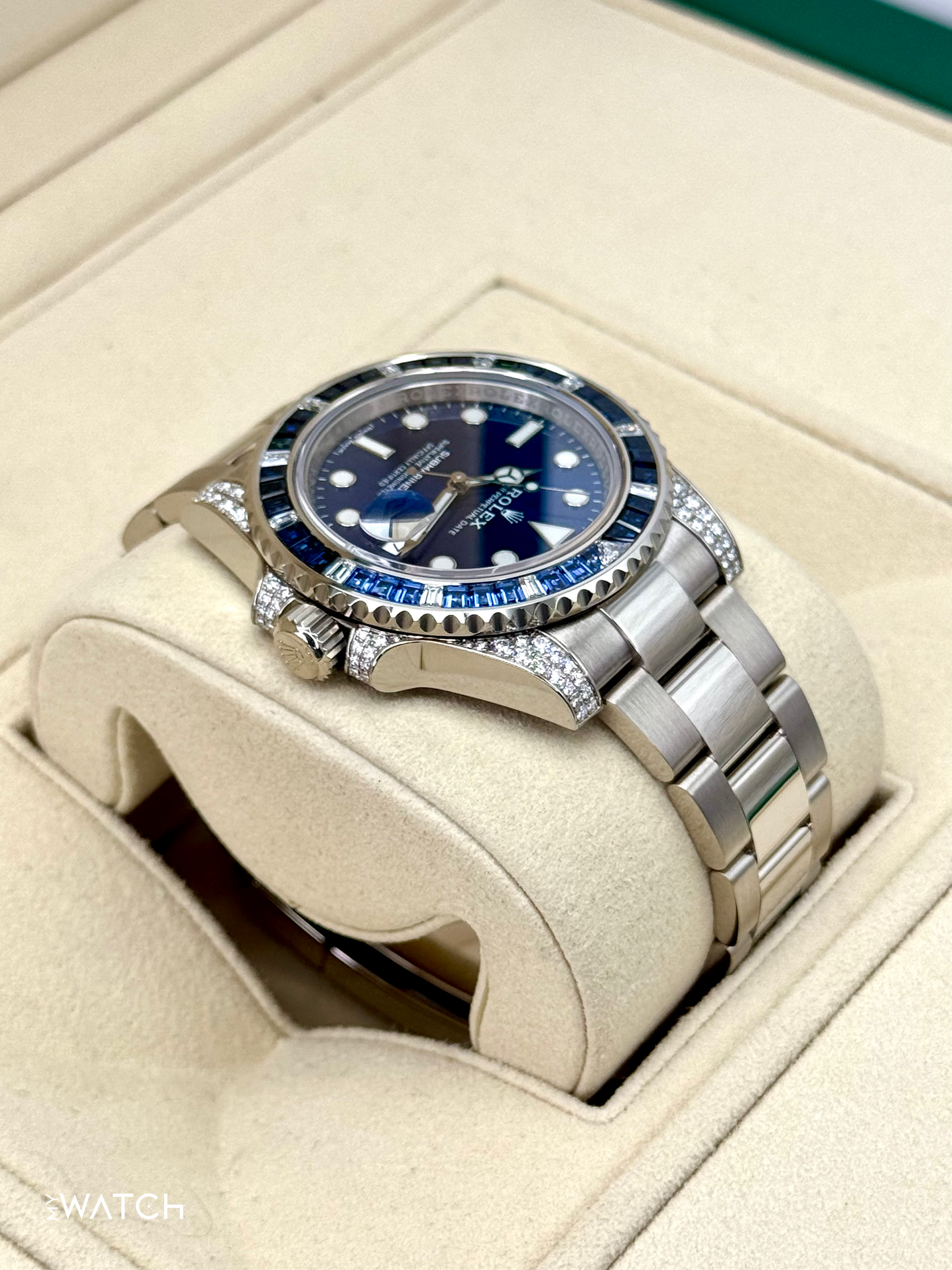 2020 Rolex Submariner 40mm 116659SABR White Gold Blue Dial - MyWatchLLC