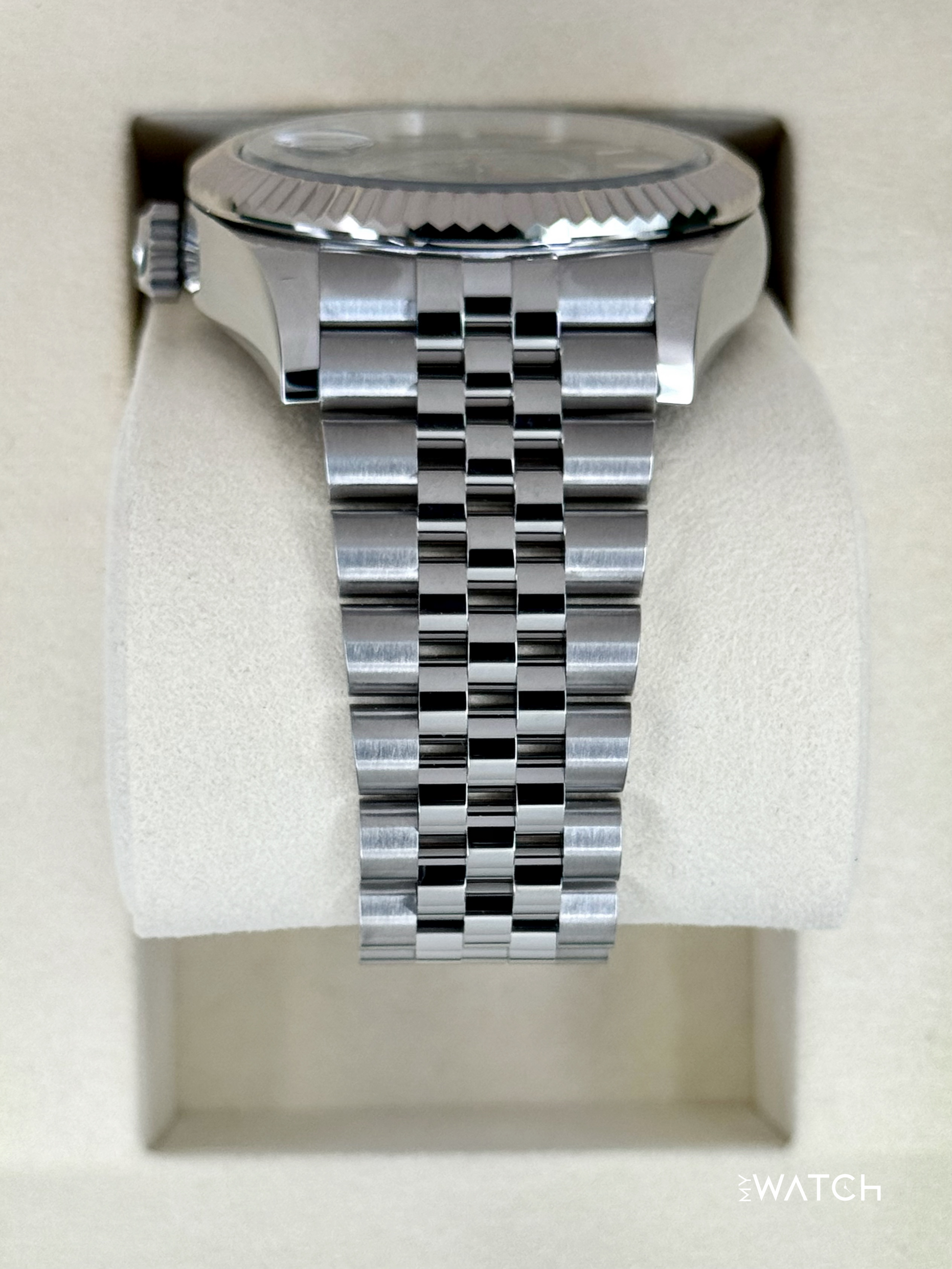 NEW 2025 Rolex Sky-Dweller 42mm 336934 Jubilee Green Dial (STICKERED) - MyWatchLLC