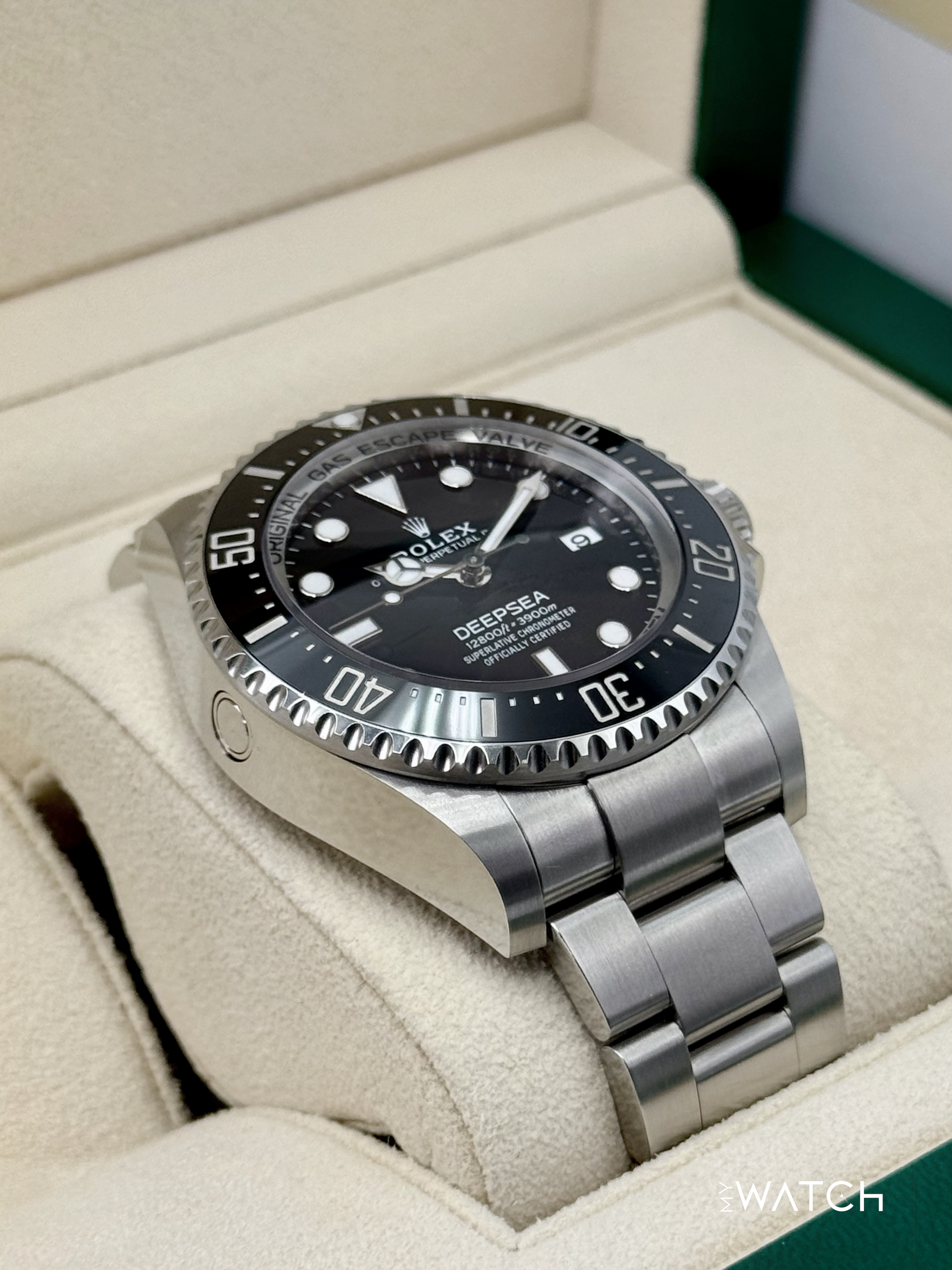 2024 Rolex Deepsea 44mm 136660 Stainless Steel Black Dial - MyWatchLLC