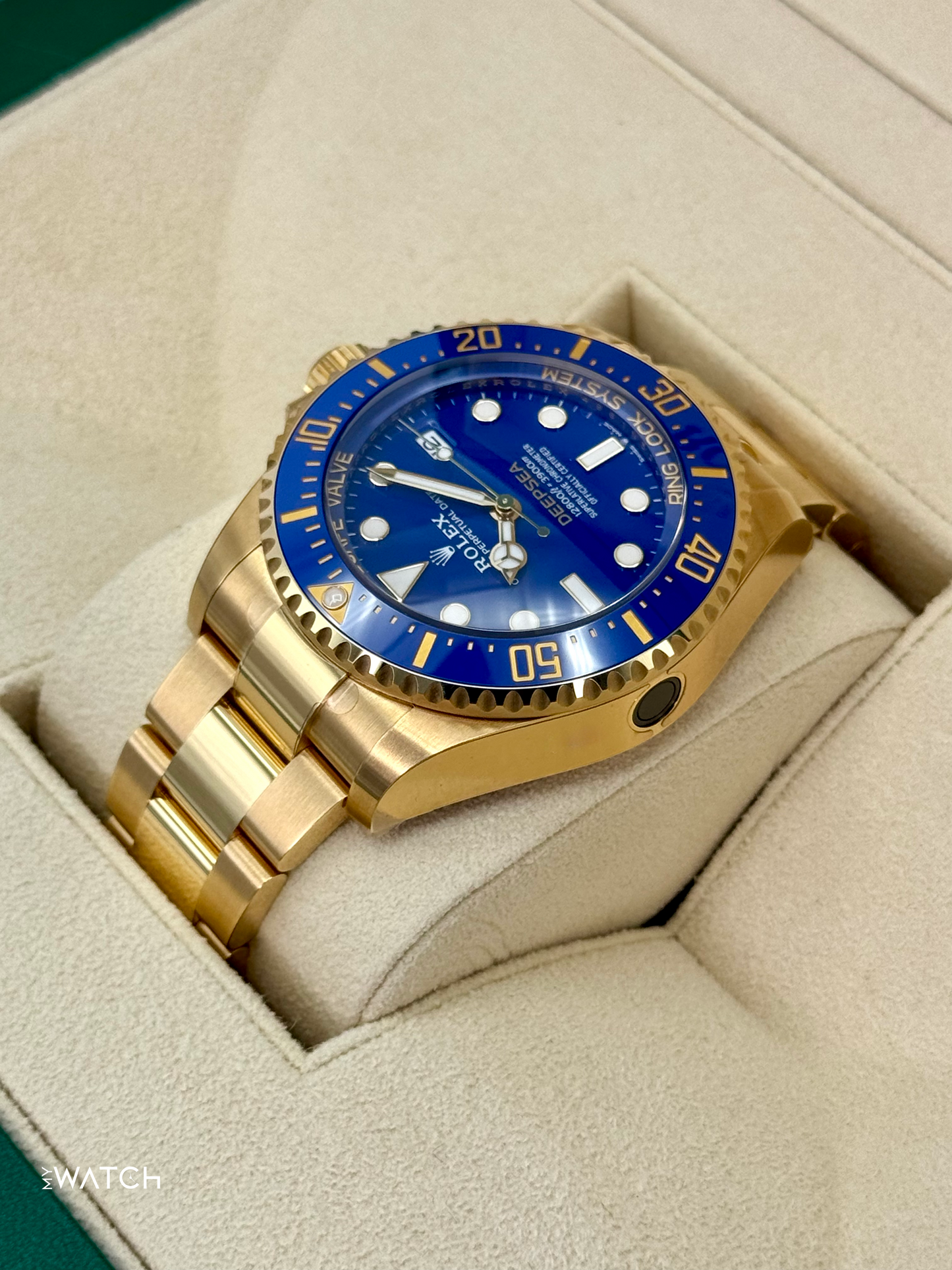 NEW 2025 Rolex Deepsea 44mm 136668LB Yellow Gold Blue Dial (STICKERED)