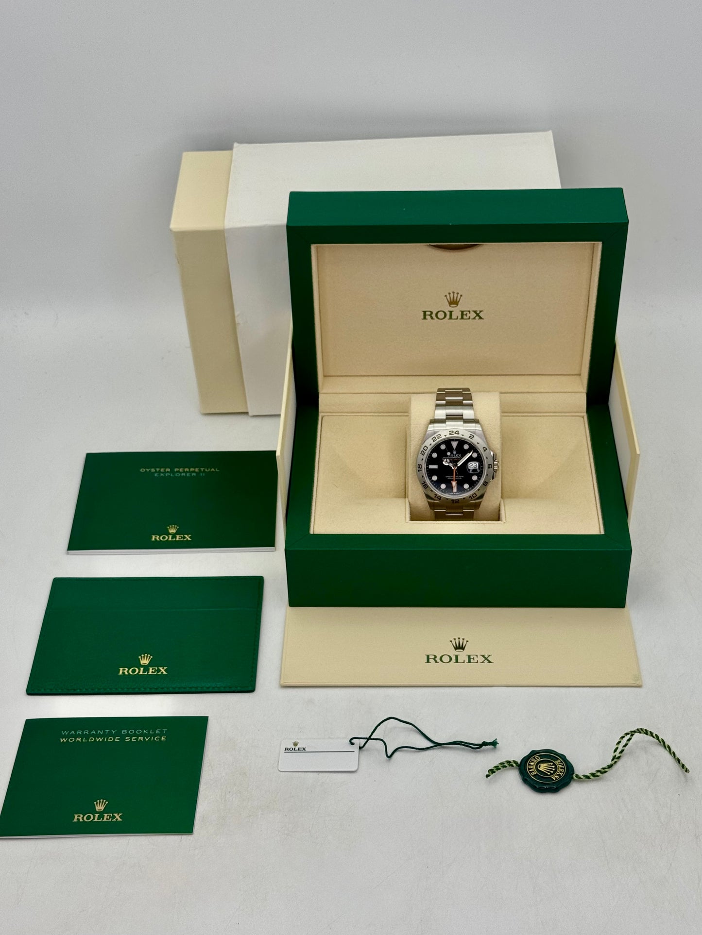 Rolex Explorer II 42mm 226570 Stainless Steel Black Dial