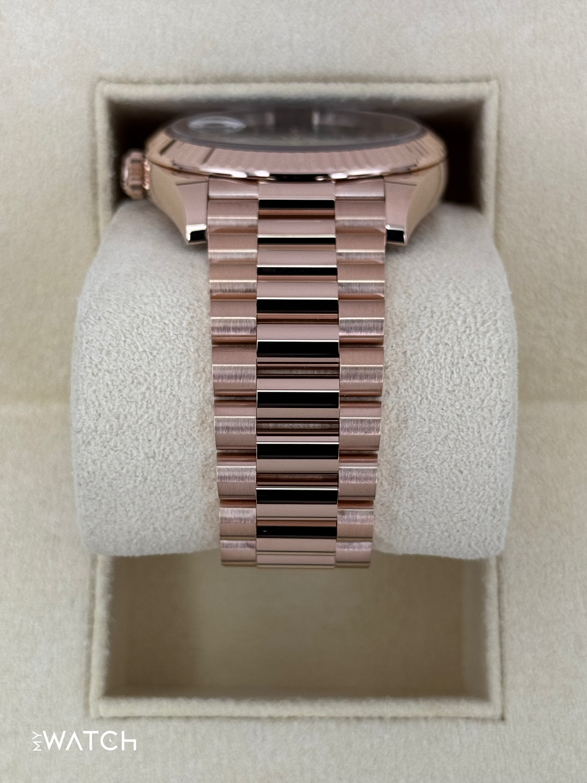 NEW 2025 Rolex Day-Date 40mm 228235 Presidential Slate Ombre Dial - MyWatchLLC