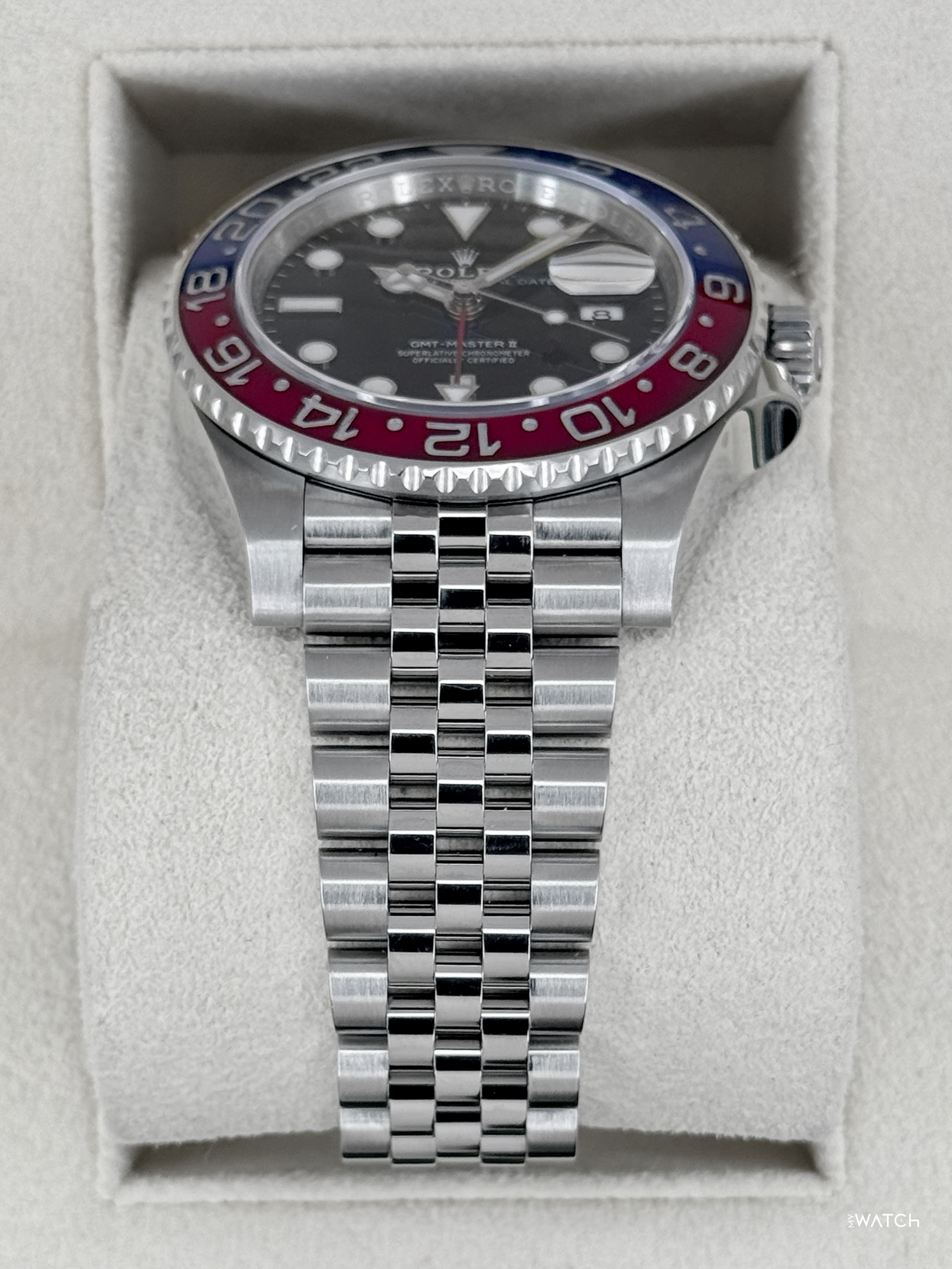 2022 Rolex GMT-Master II "Pepsi" 40mm 126710BLRO Jubilee - MyWatchLLC