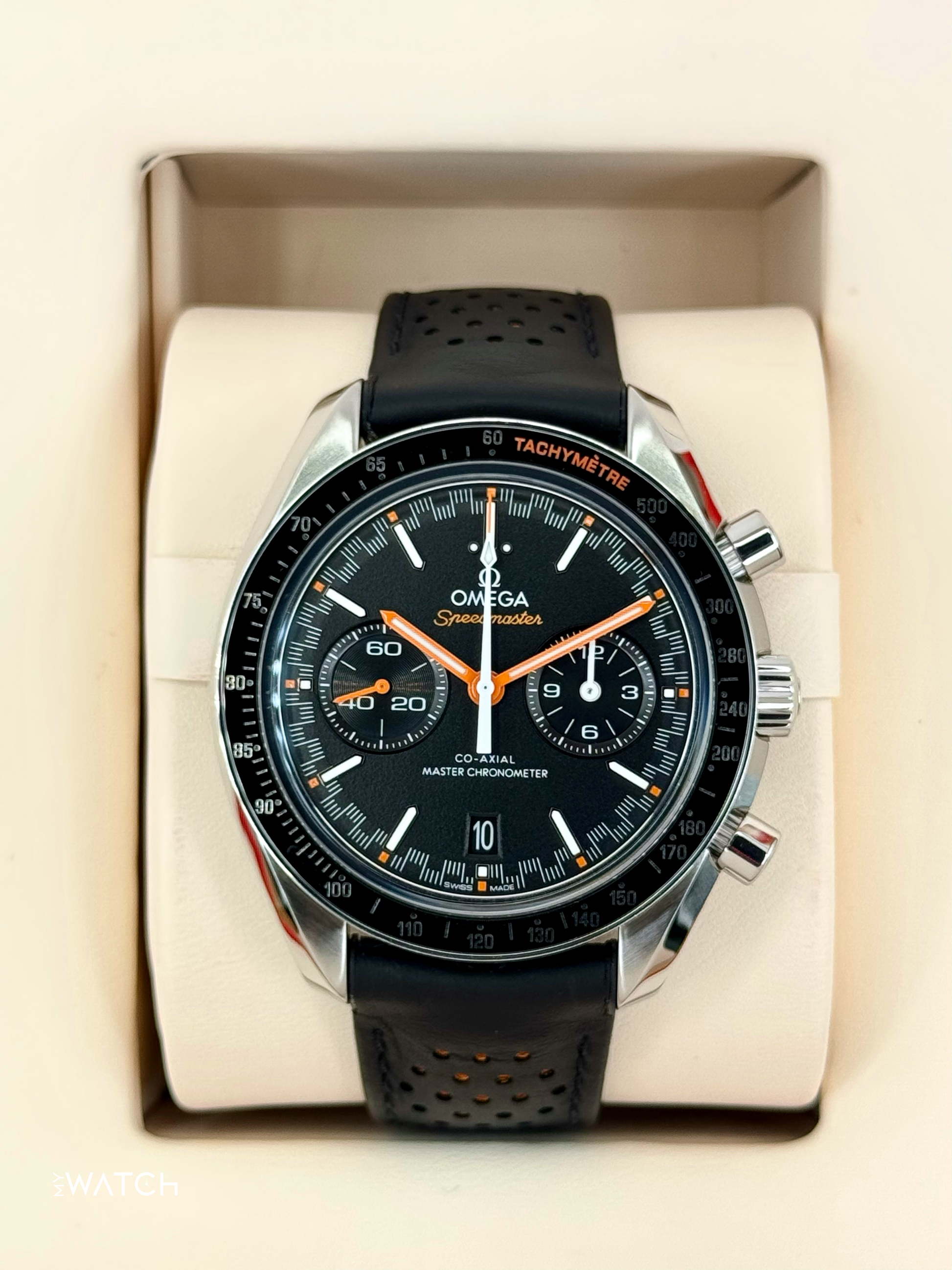 2022 Omega Speeedmaster Racing 44.2mm 329.32.44.51.01.001 Black Dial - MyWatchLLC