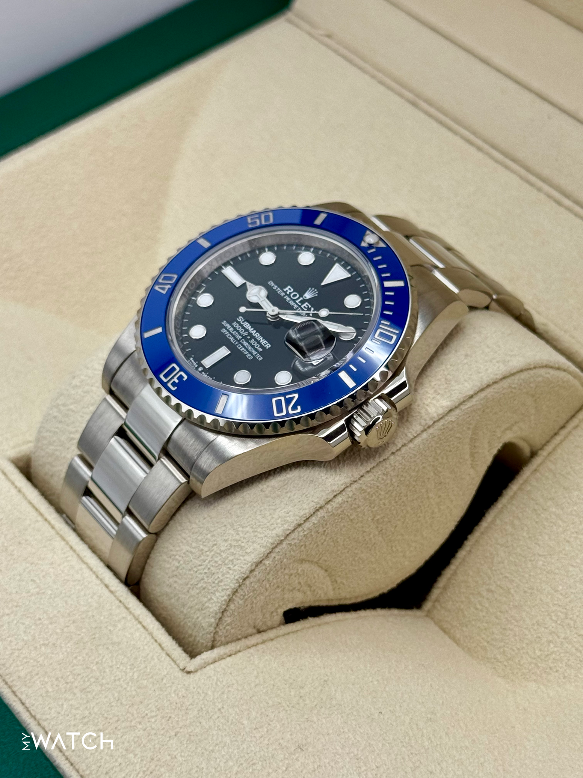2024 Rolex Submariner “Cookie Monster ” 41mm 126619LB White Gold Black Dial - MyWatchLLC
