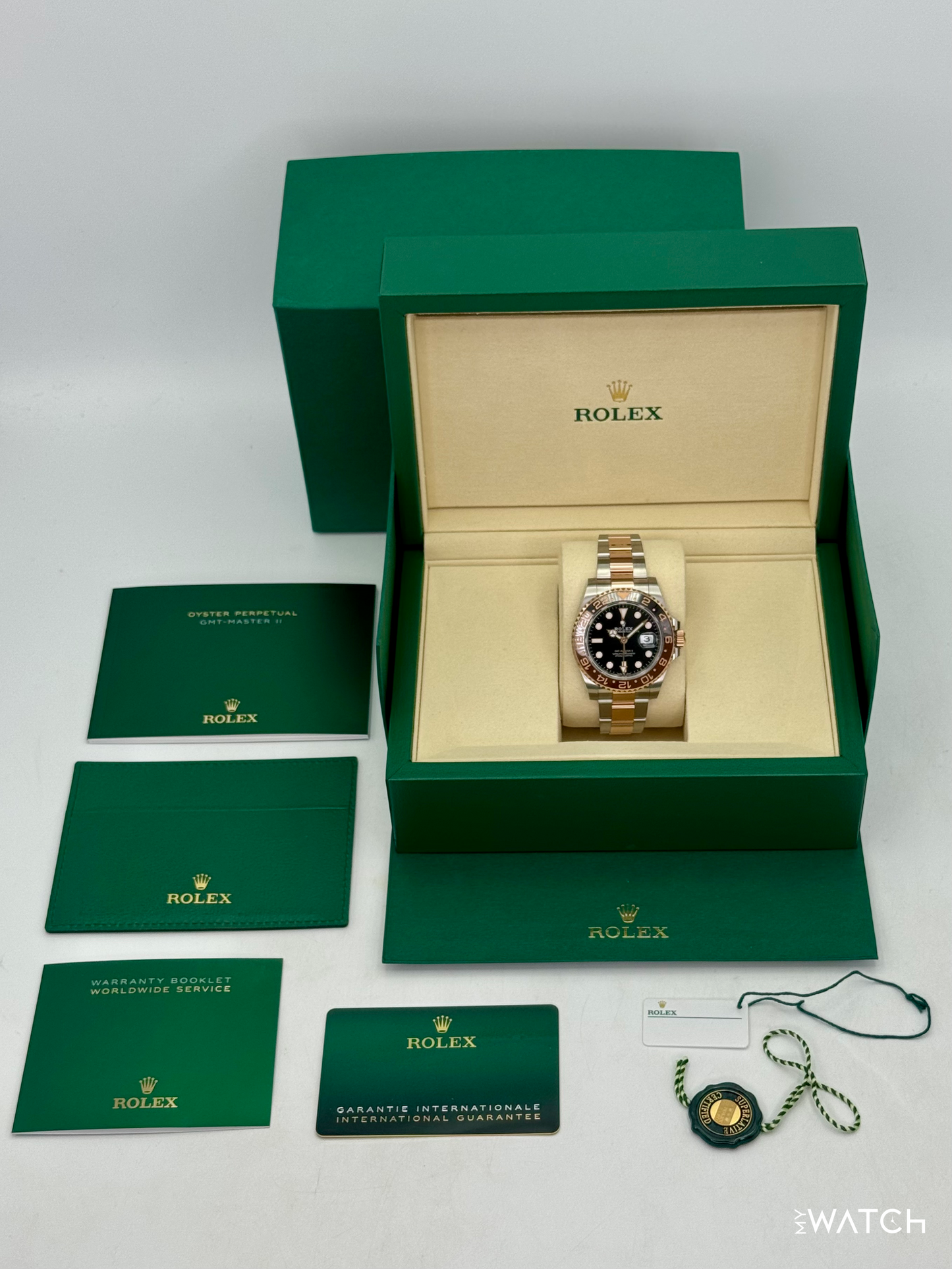 2025 Rolex GMT-Master II "Rootbeer" 40mm 126711CHNR Two-Tone - MyWatchLLC