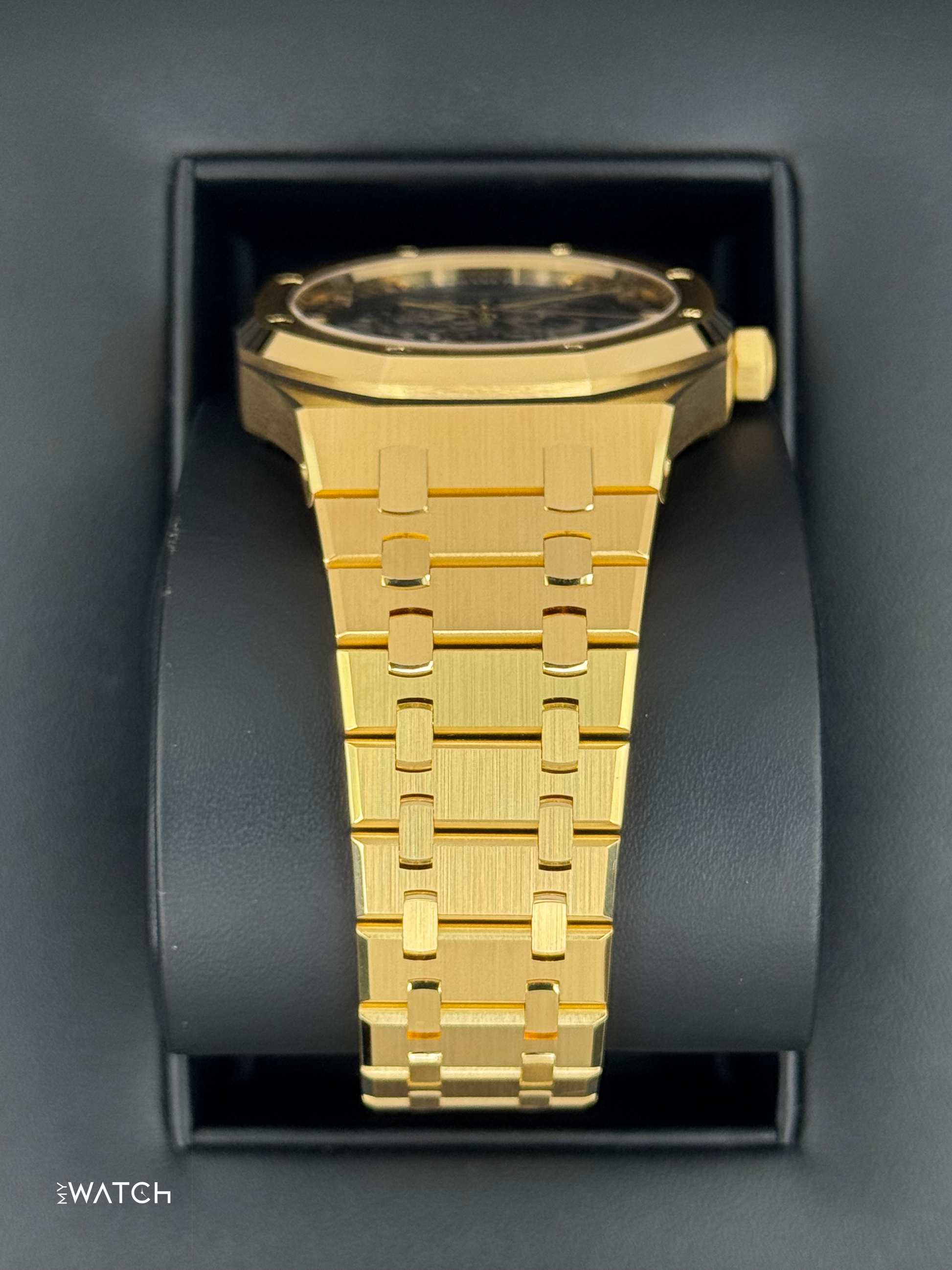 NEW 2025 Audemars Piguet Royal Oak 41mm 15407BA Double Balance Wheel Openworked - MyWatchLLC