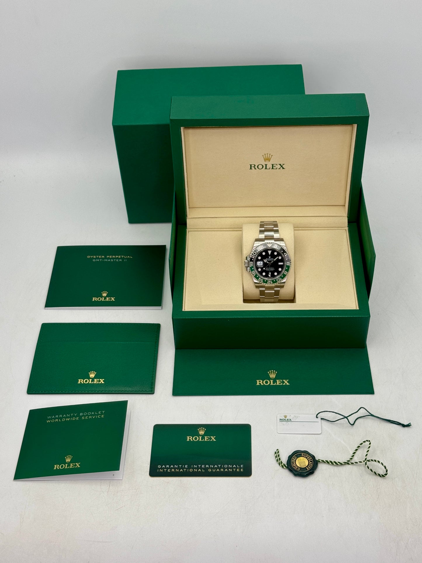 NEW 2026 Rolex GMT-Master II Sprite 40mm 126720VTNR Oyster (STICKERED)