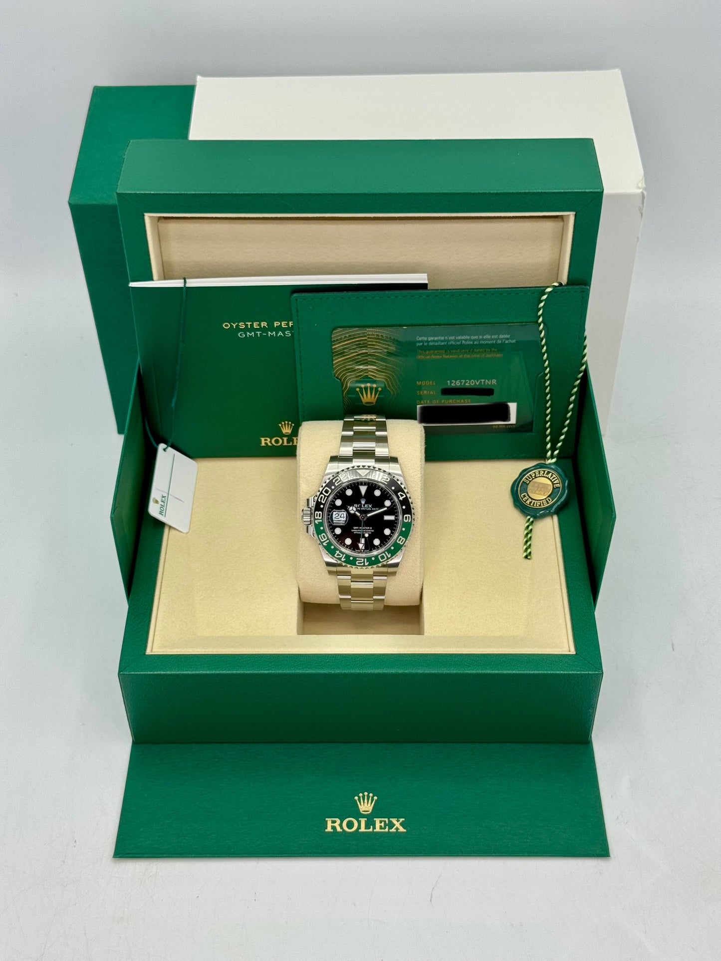 2025 Rolex GMT-Master II “Sprite” 40mm 126720VTNR Oyster - MyWatchLLC