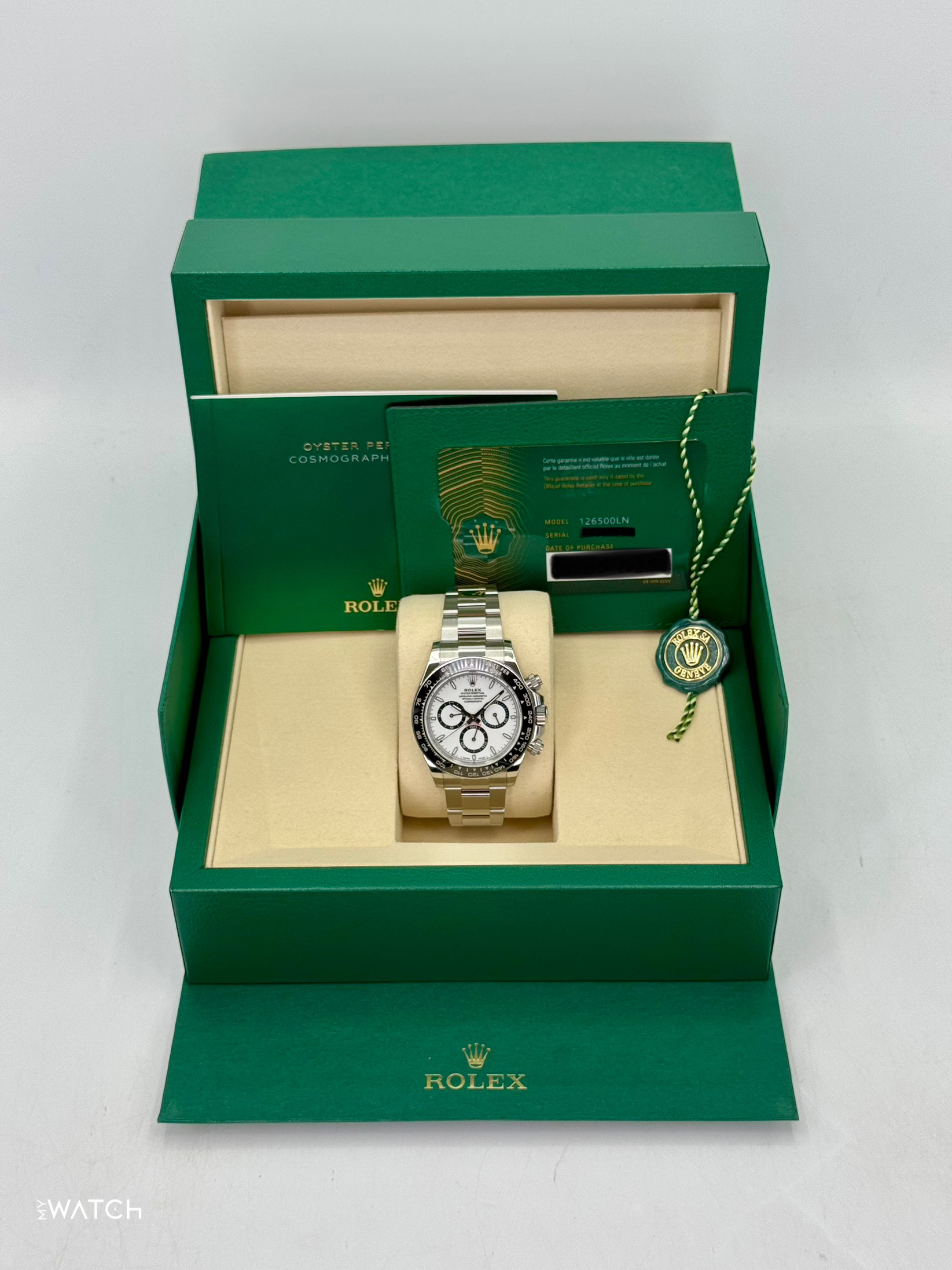 2025 Rolex Daytona 40mm 126500LN Stainless Steel Panda Dial - MyWatchLLC