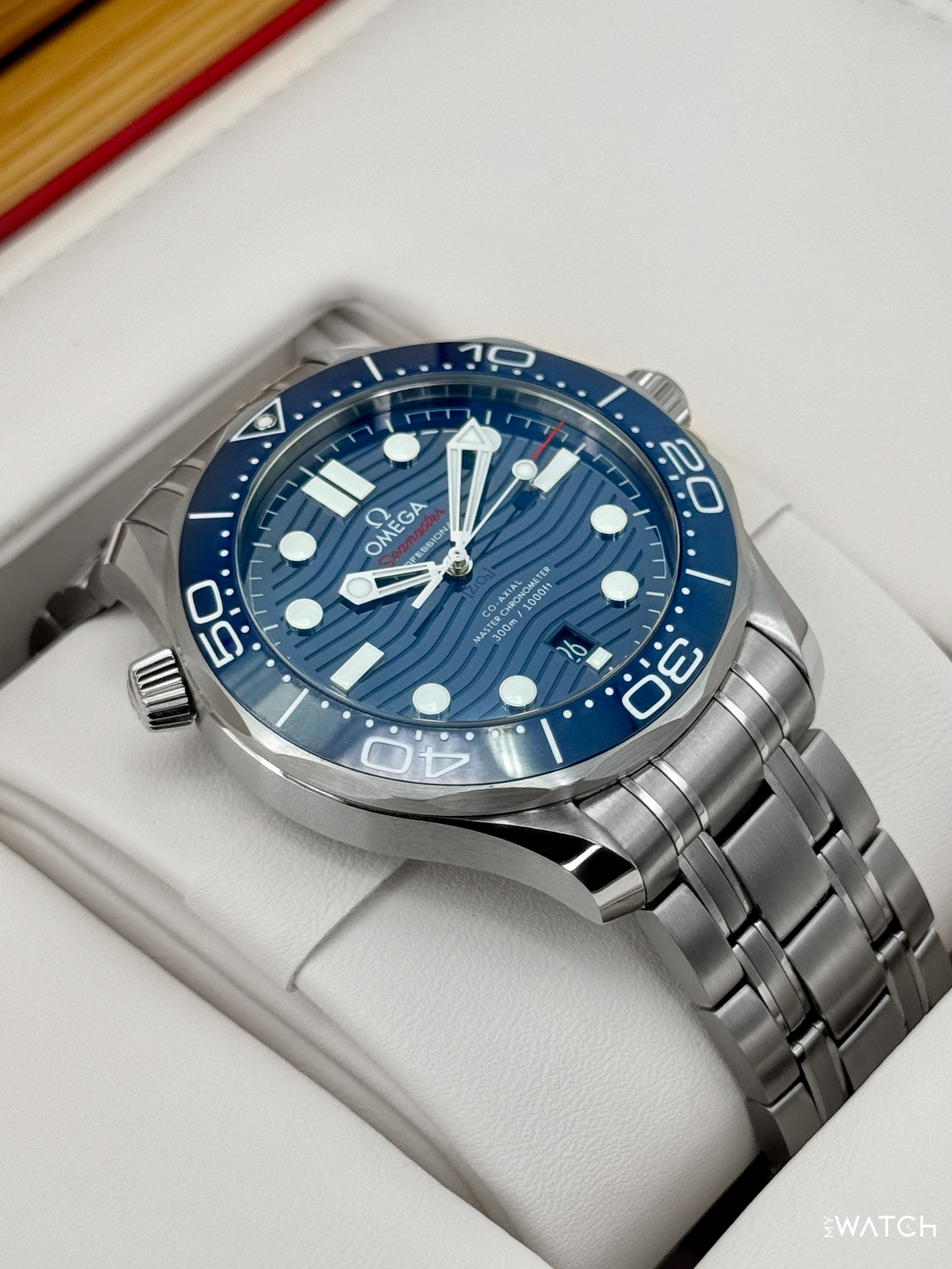 2024 Omega Seamaster Diver 300M 42mm 210.30.42.20.03.001 Blue Dial - MyWatchLLC