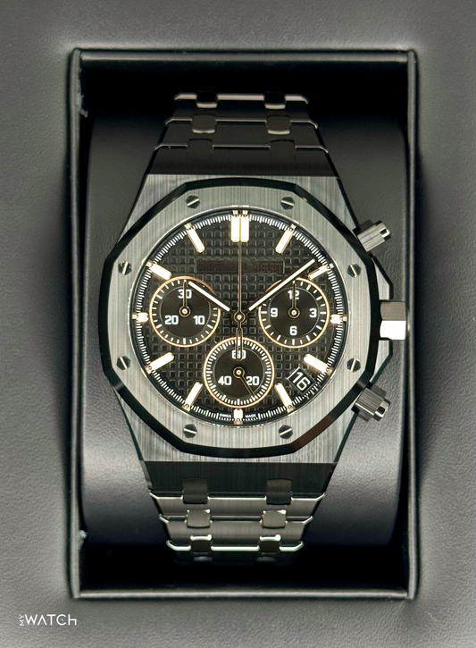 NEW 2025 Audemars Piguet Royal Oak 26240CE Black Ceramic Chronograph - MyWatchLLC