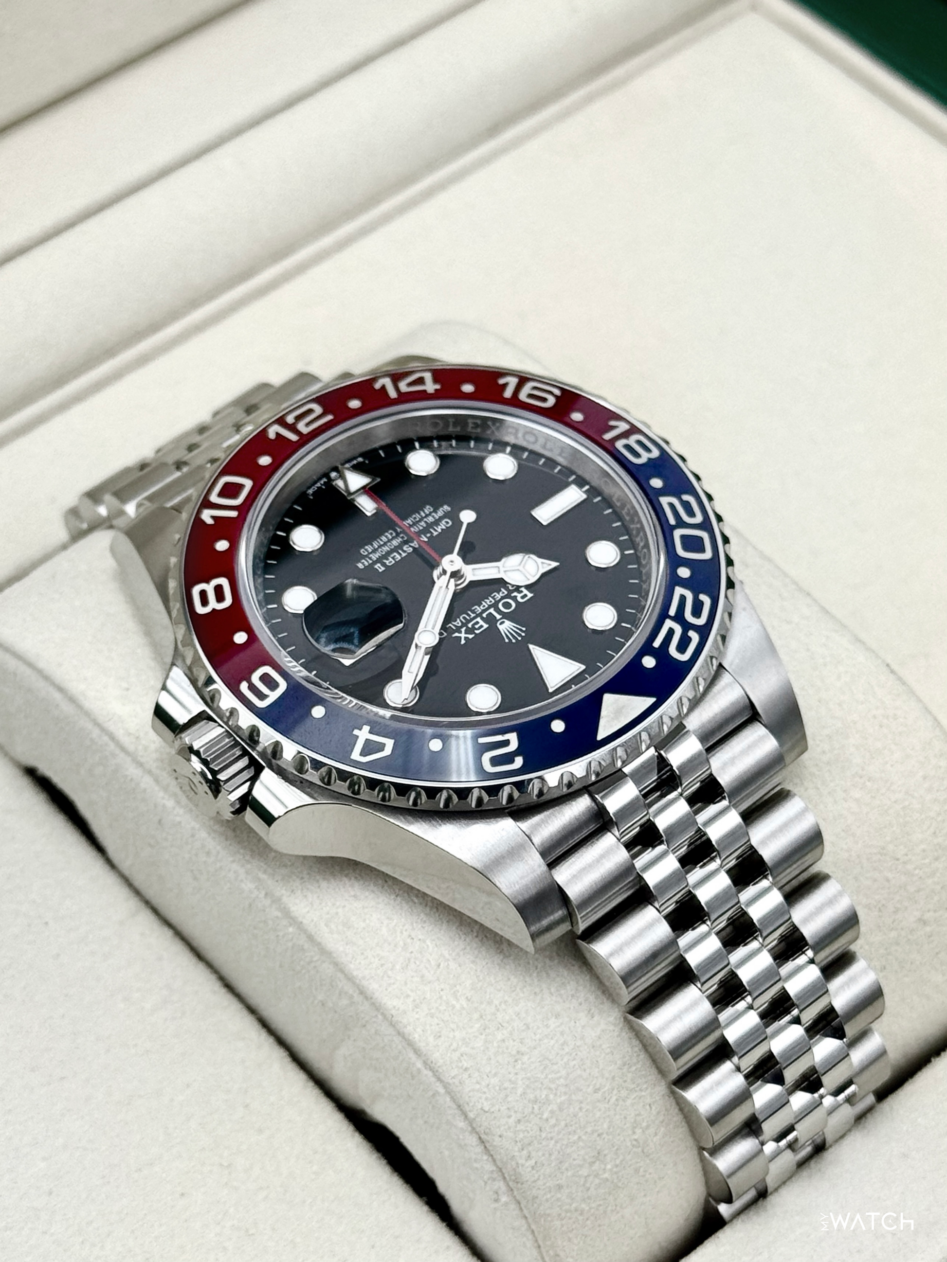 NEW 2025 Rolex GMT-Master II "Pepsi" 40mm 126710BLRO Jubilee - MyWatchLLC