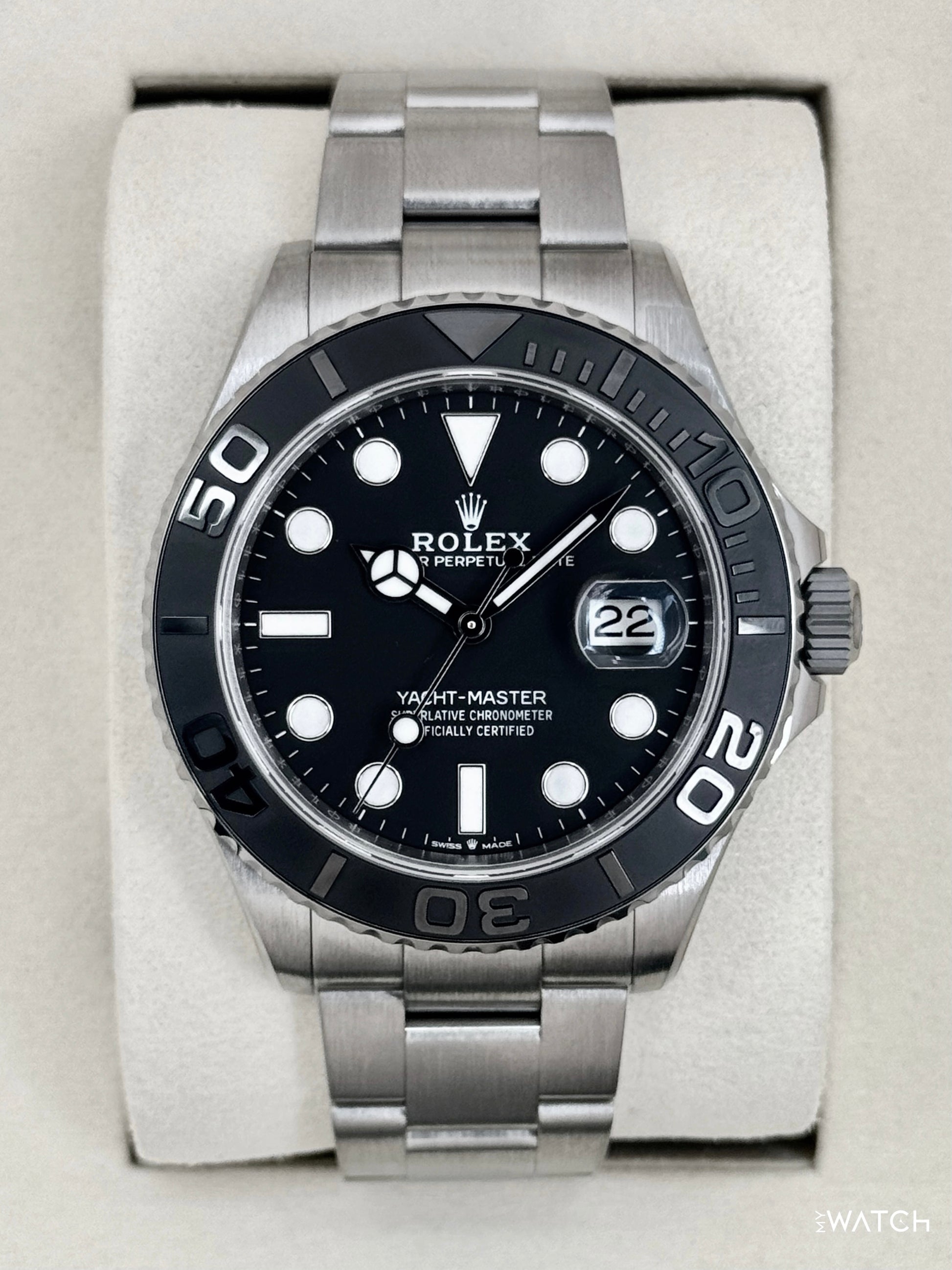 NEW 2026 Rolex Yacht-Master 42mm 226627 Titanium (STICKERED) - MyWatchLLC