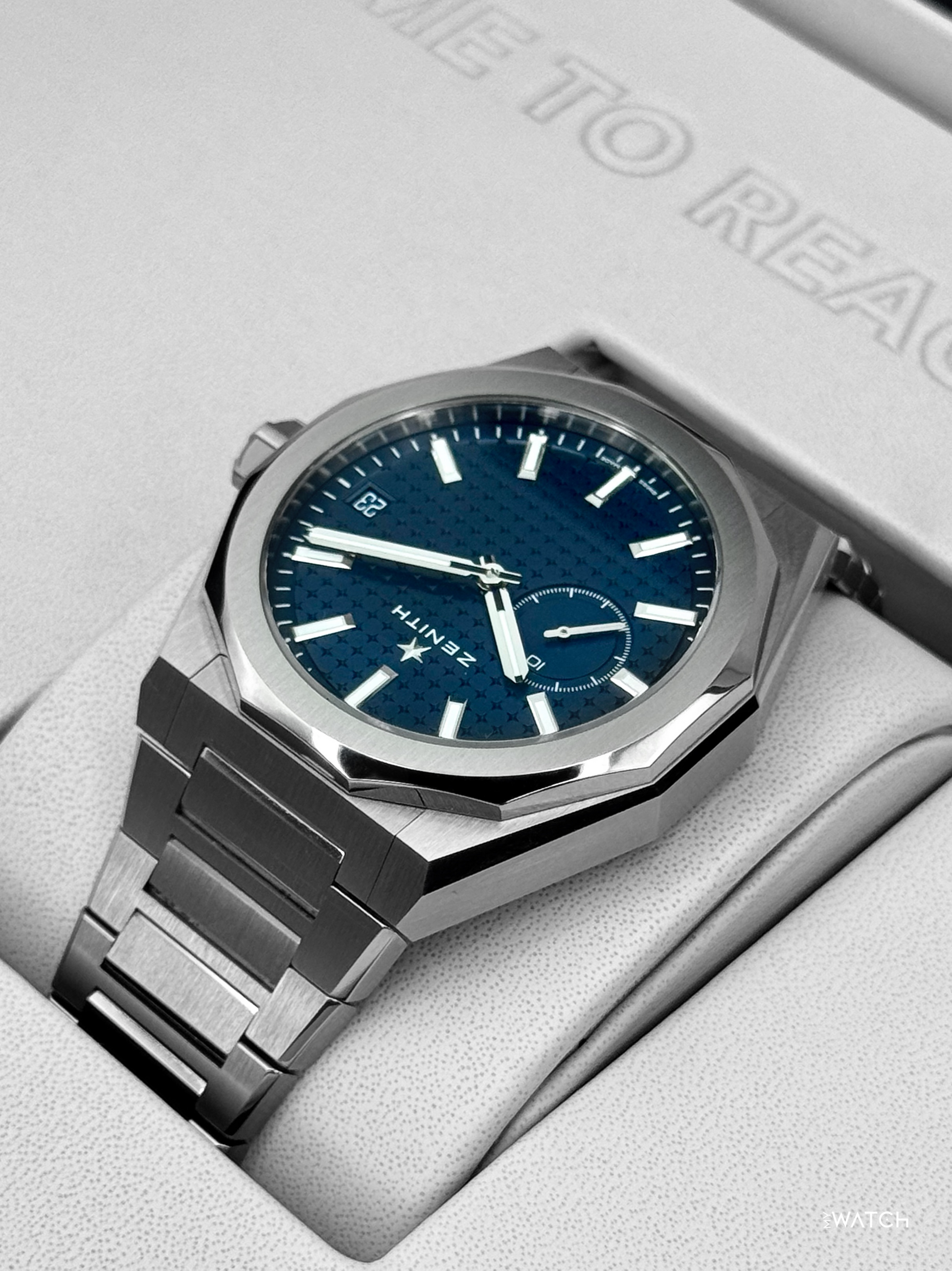 NEW 2026 Zenith Defy Skyline 41mm 03.9300.3620/51.1001 Stainless Steel Blue Dial - MyWatchLLC