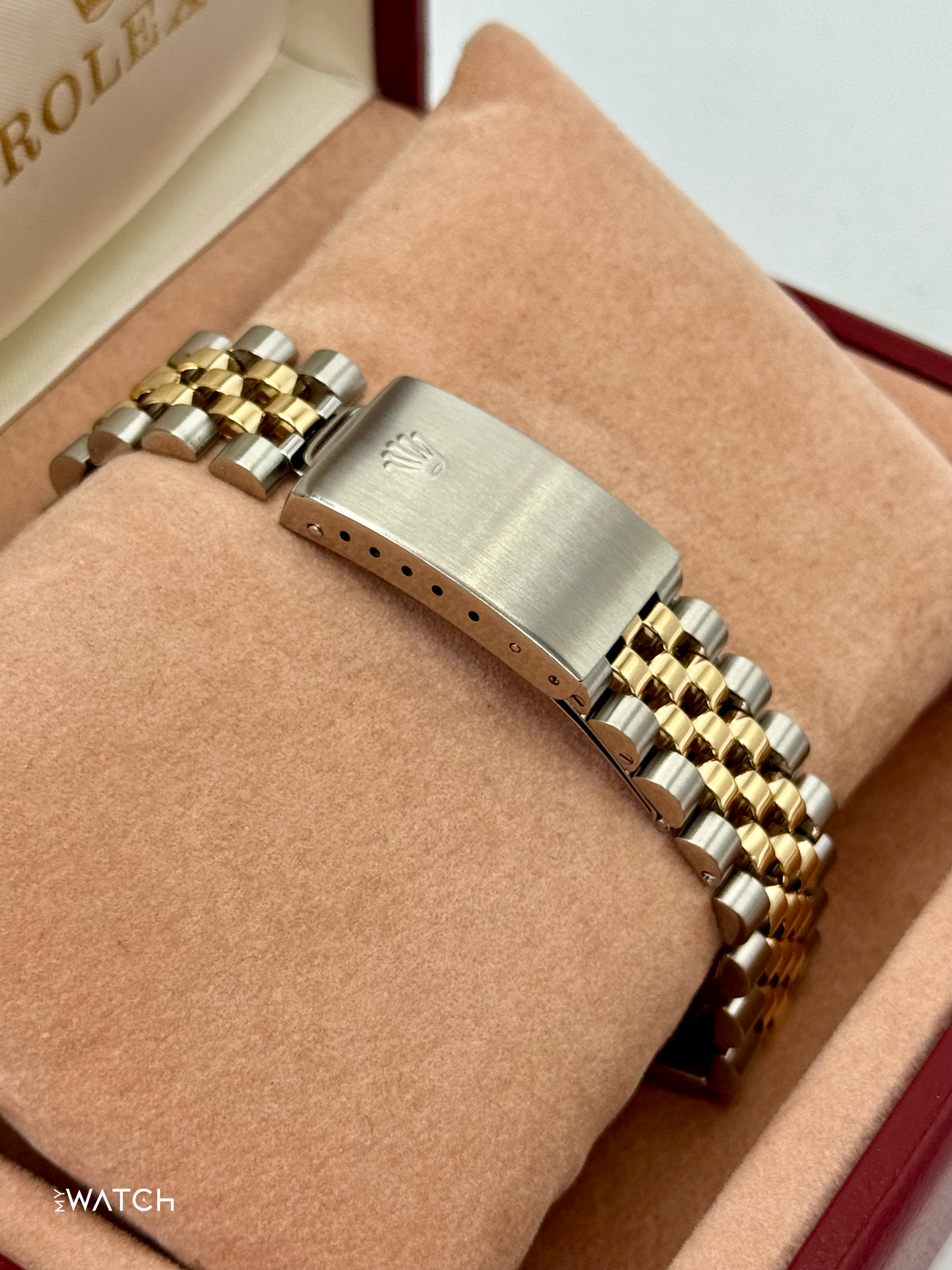 1987 Rolex Datejust 36mm 16013 Two-Tone Jubilee Ivory Anniversary Dial - MyWatchLLC