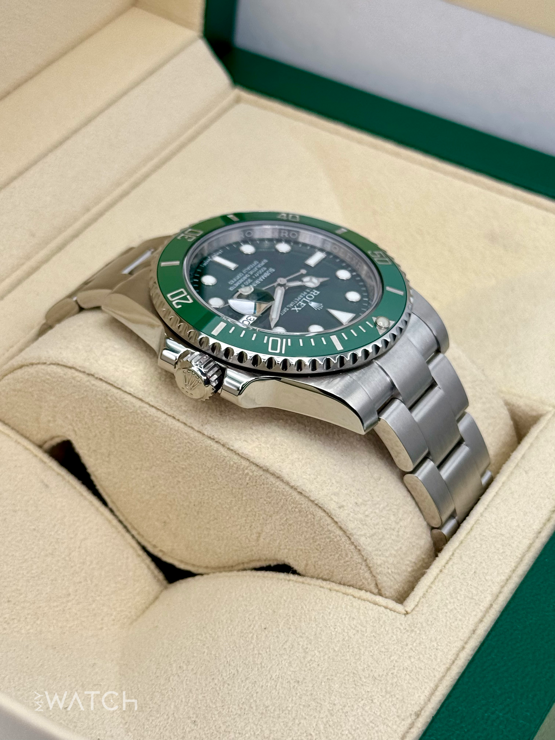 2015 Rolex Submariner “Hulk” 40mm 116610LV Green Dial - MyWatchLLC