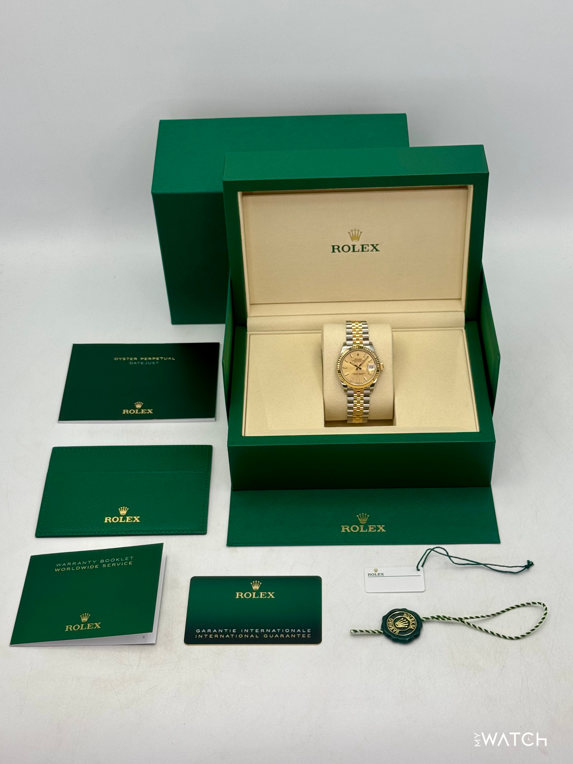 NEW 2026 Rolex Datejust 31mm 278273 Two-Tone Jubilee Champagne Dial - MyWatchLLC