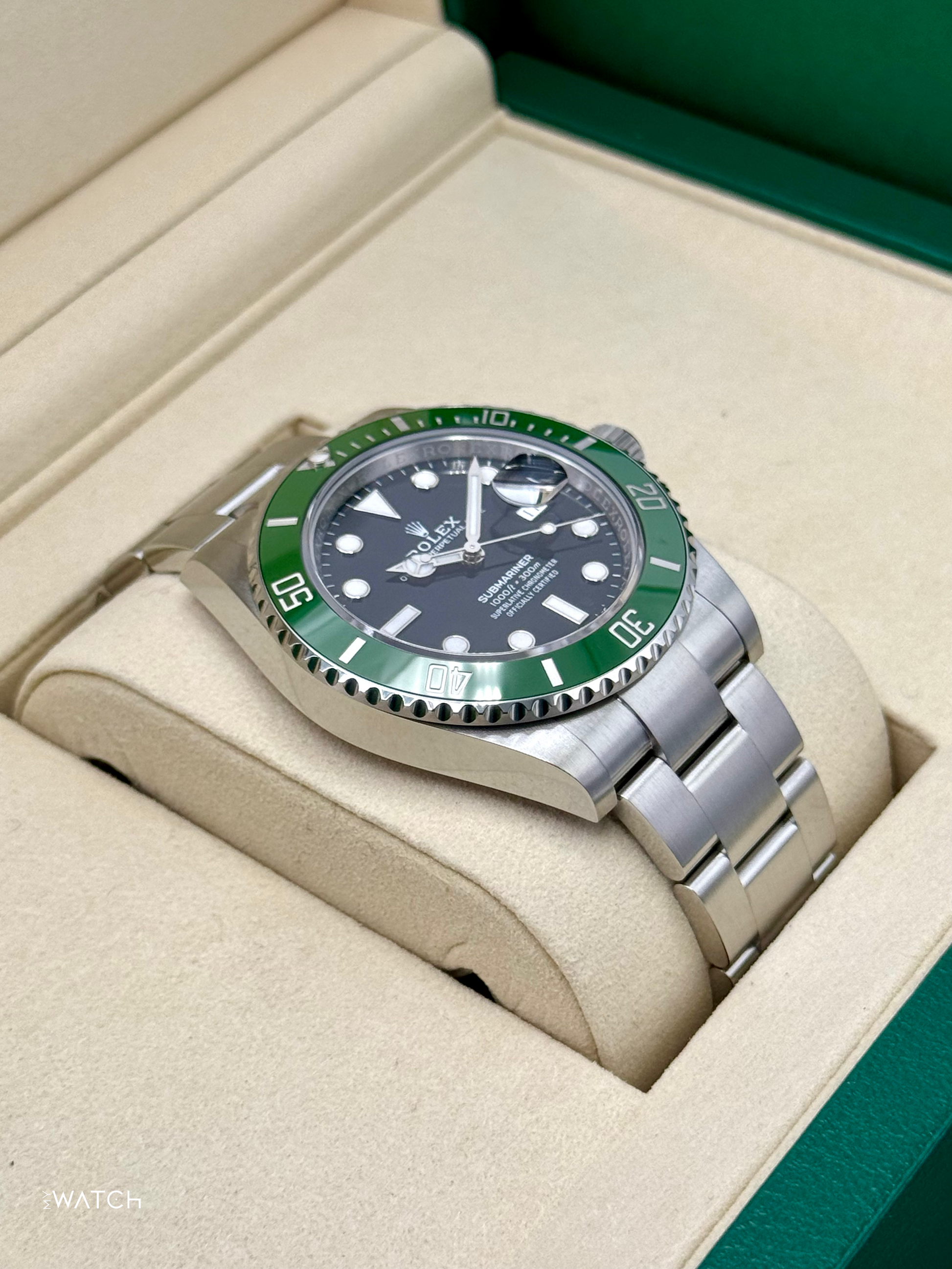 NEW 2025 Rolex Submariner "Starbucks" 41mm 126610LV Black Dial - MyWatchLLC