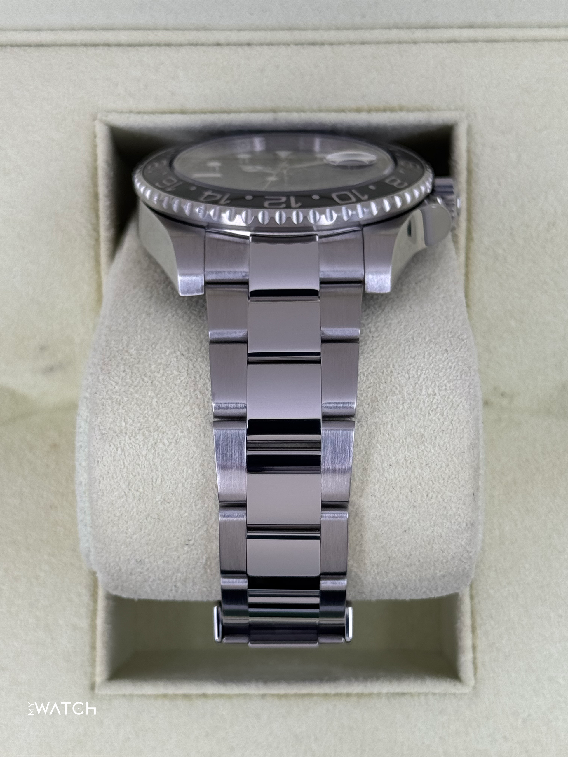 2014 Rolex GMT-Master II 40mm 116710LN Stainless Steel Black Dial - MyWatchLLC