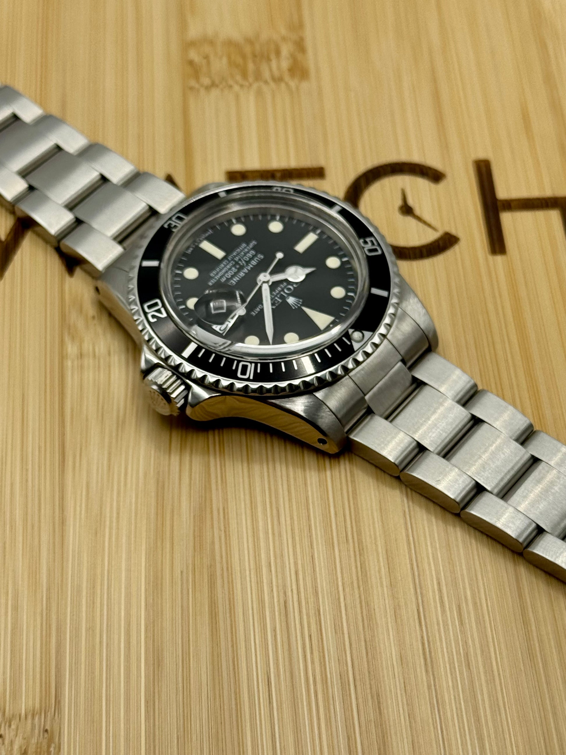 1978 Rolex Submariner 40mm 16800 Stainless Steel Black Dial - MyWatchLLC