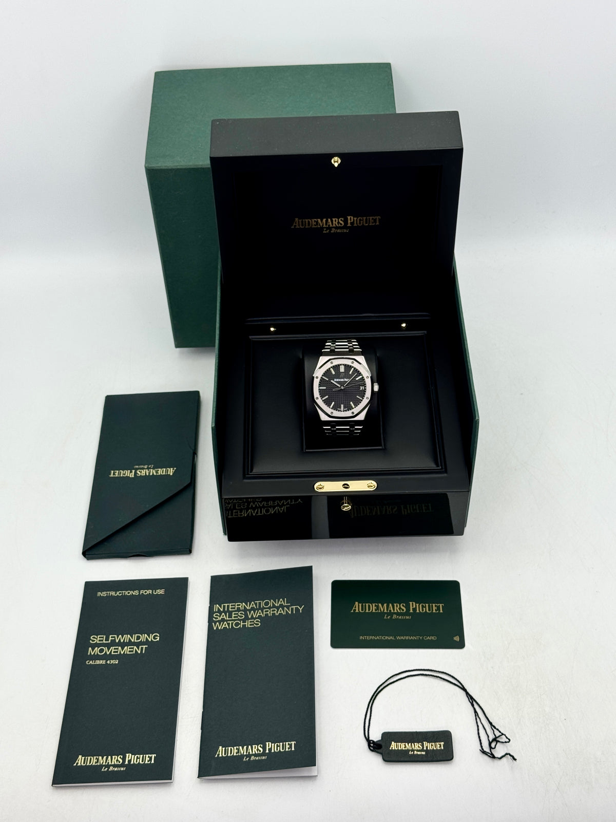 2020 Audemars Piguet Royal Oak 41mm 15500ST Stainless Steel Black Dial