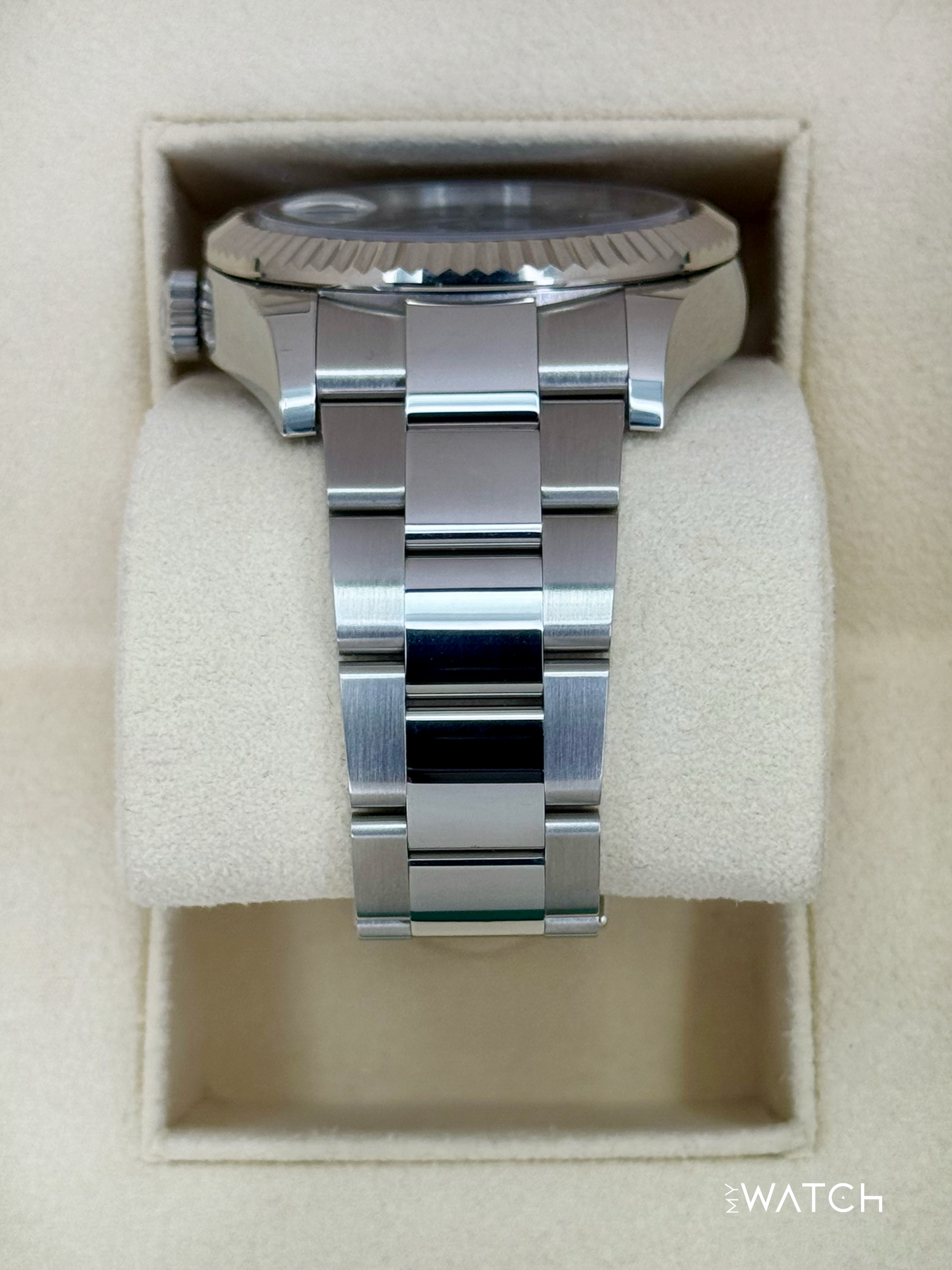 2022 Rolex Sky-Dweller 42mm 326934 Oyster Blue Dial - MyWatchLLC