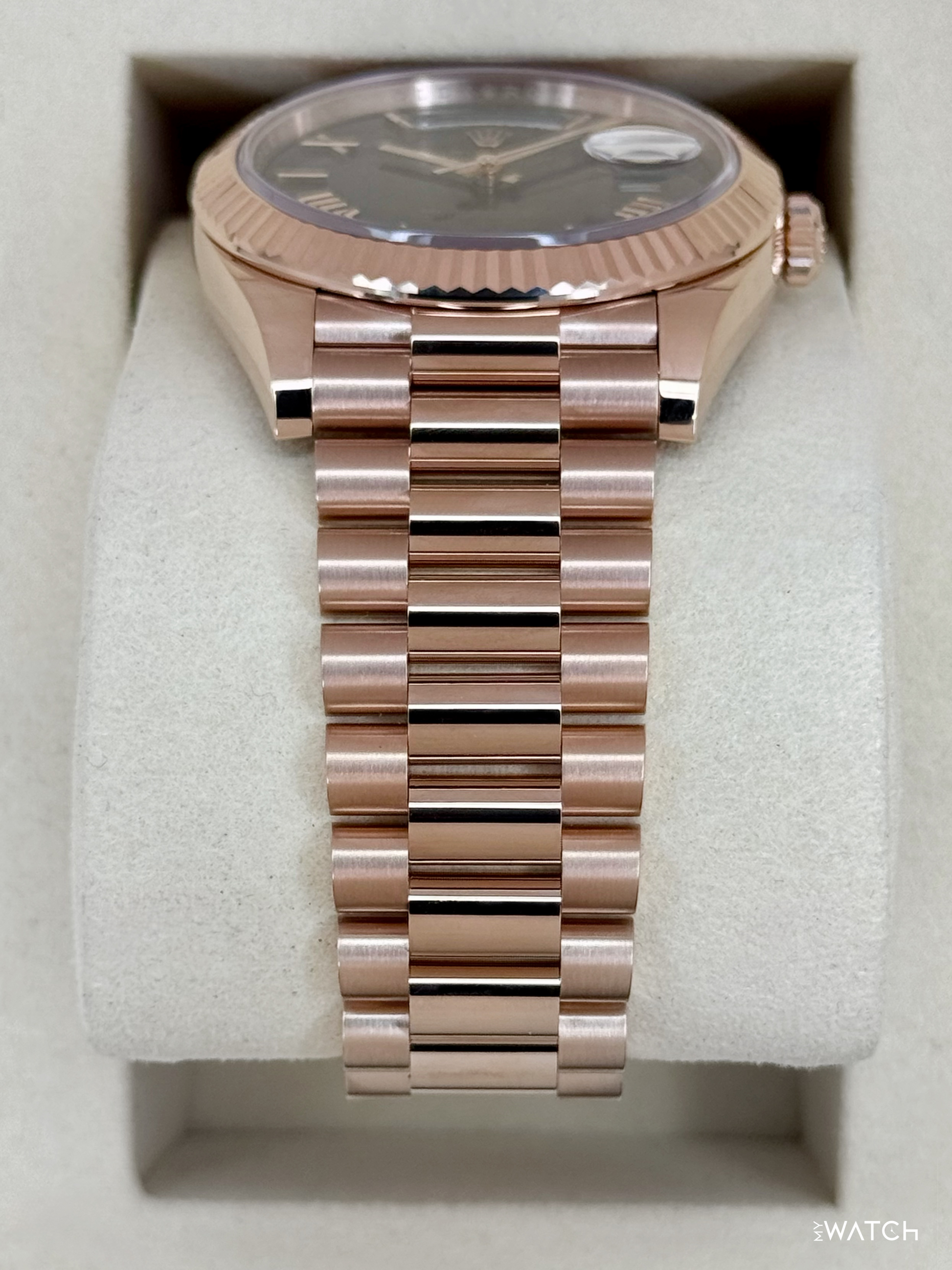NEW 2026 Rolex Day-Date 40mm 228235 Presidential Slate Ombre Dial - MyWatchLLC