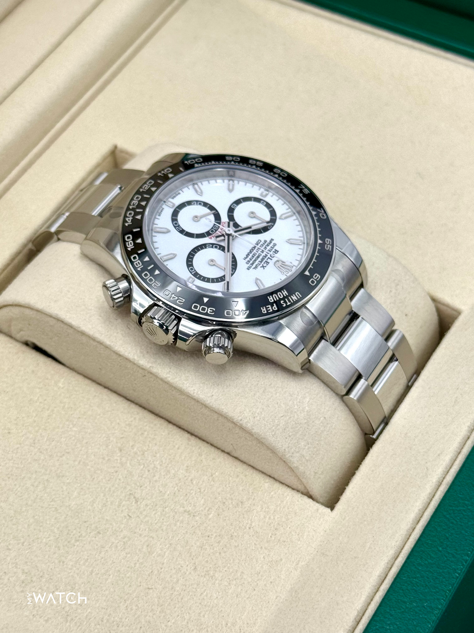 NEW 2025 Rolex Daytona 40mm 126500LN Stainless Steel Panda Dial (STICKERED) - MyWatchLLC